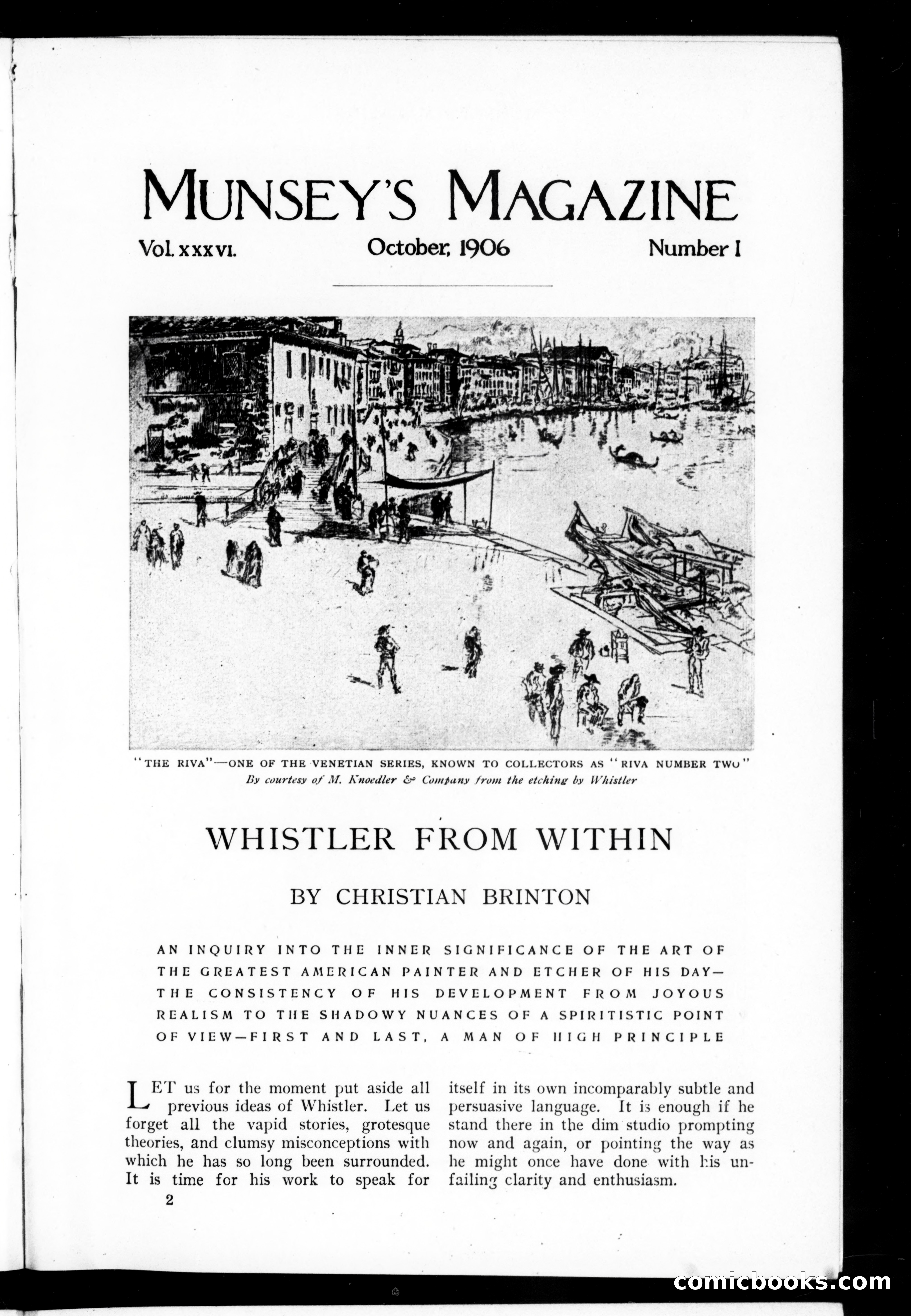 Munsey's Magazine, October 1906 — page 21 of 302