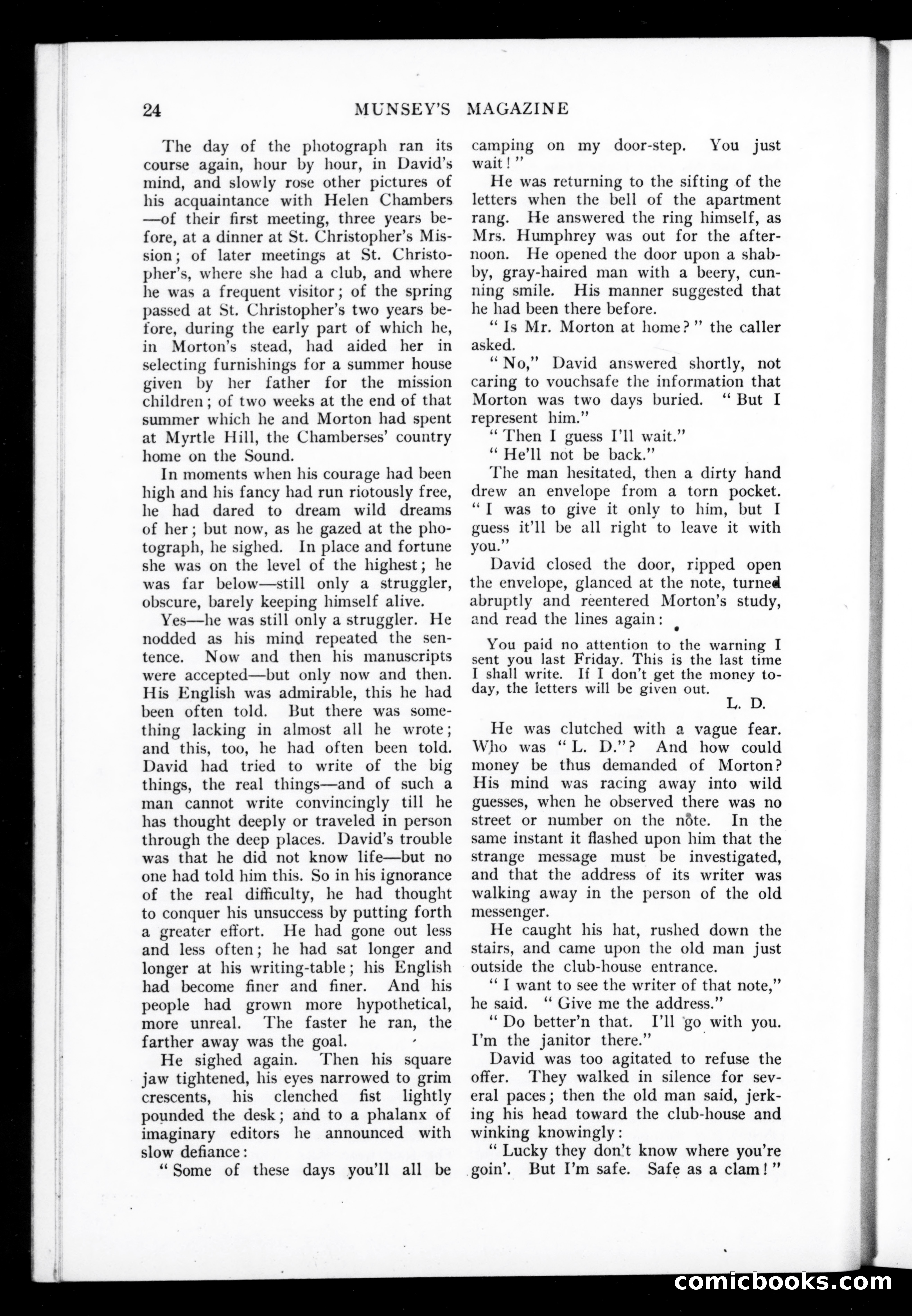 Munsey's Magazine, October 1906 — page 42 of 302