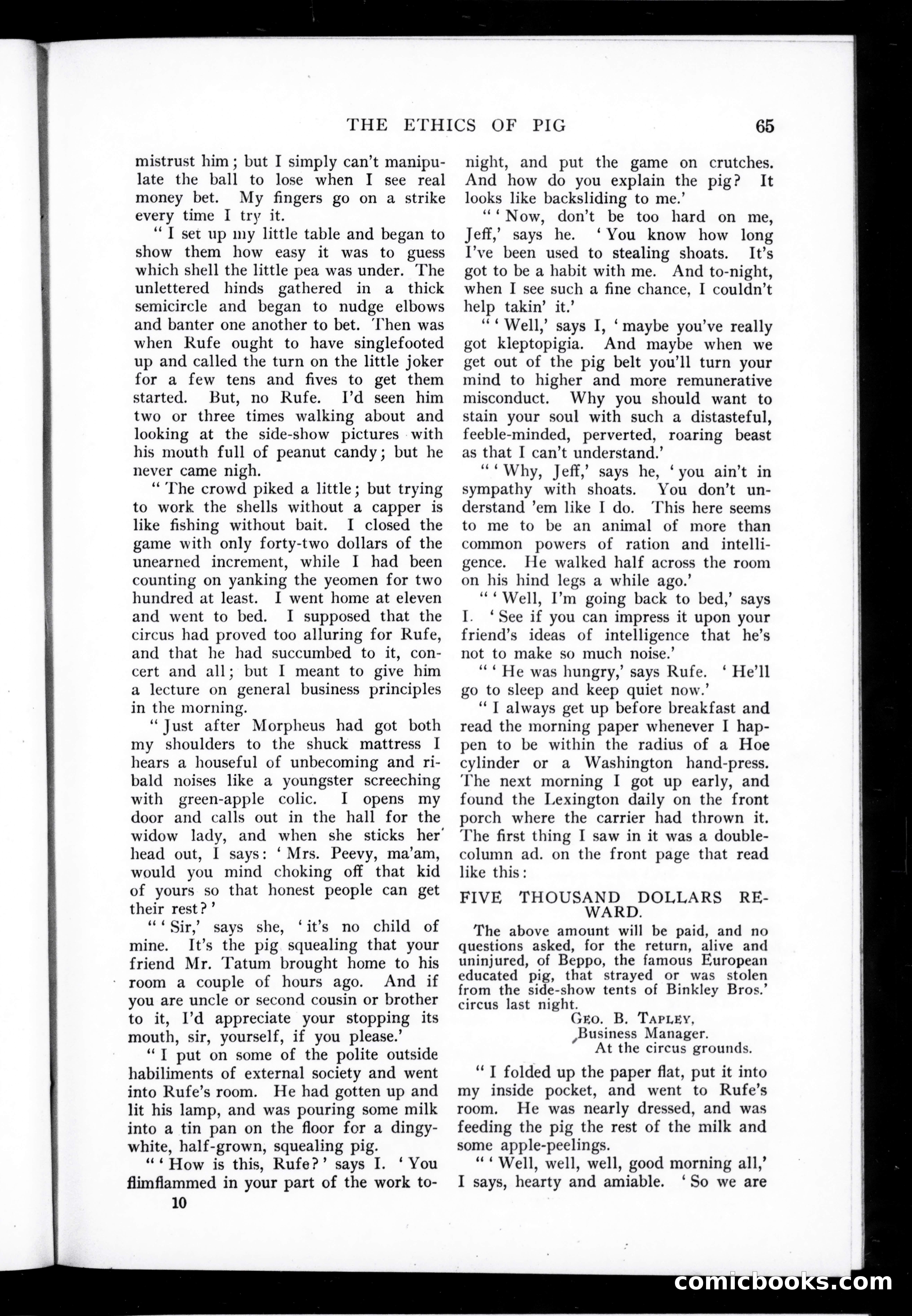 Munsey's Magazine, October 1906 — page 85 of 302