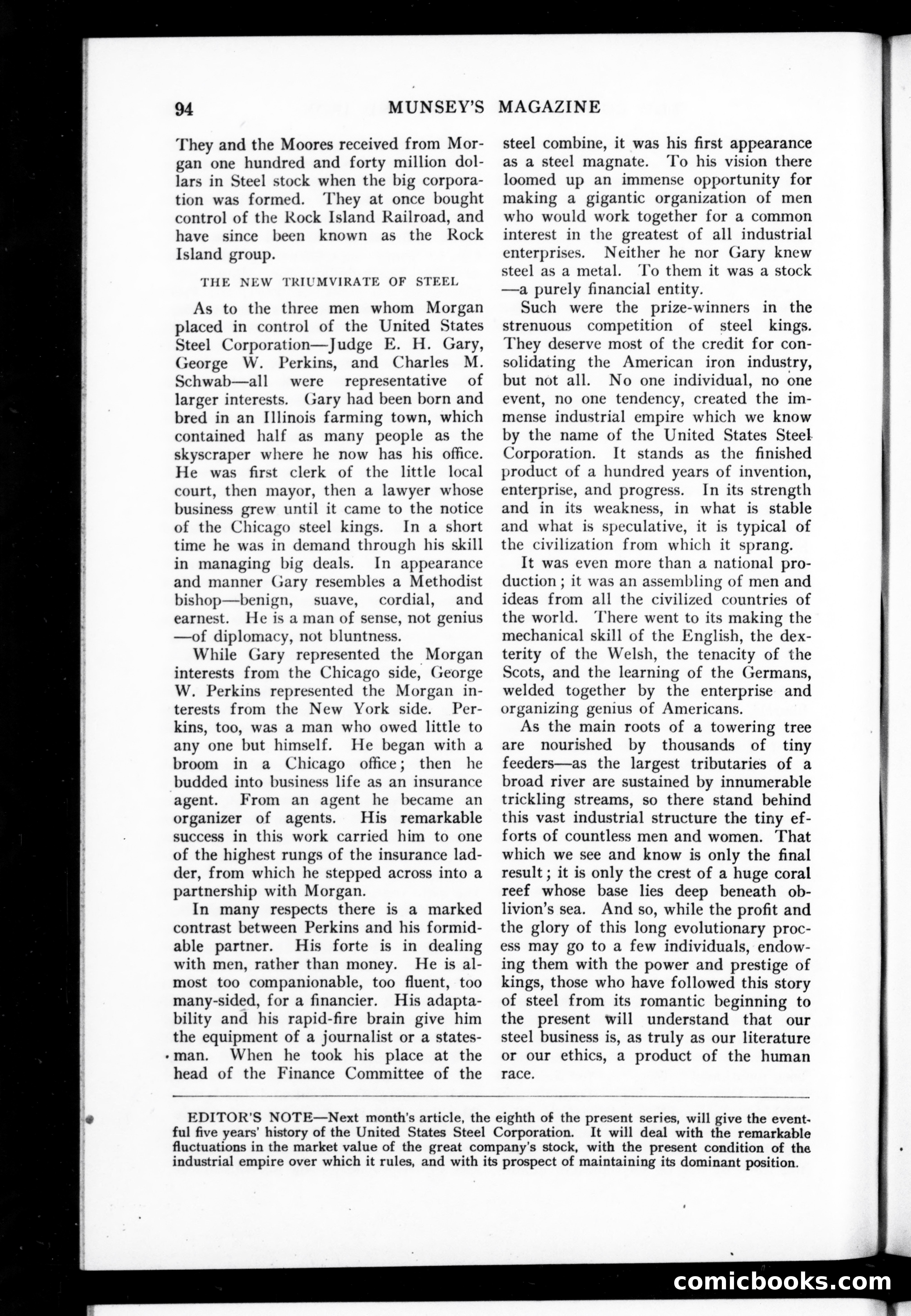 Munsey's Magazine, October 1906 — page 114 of 302