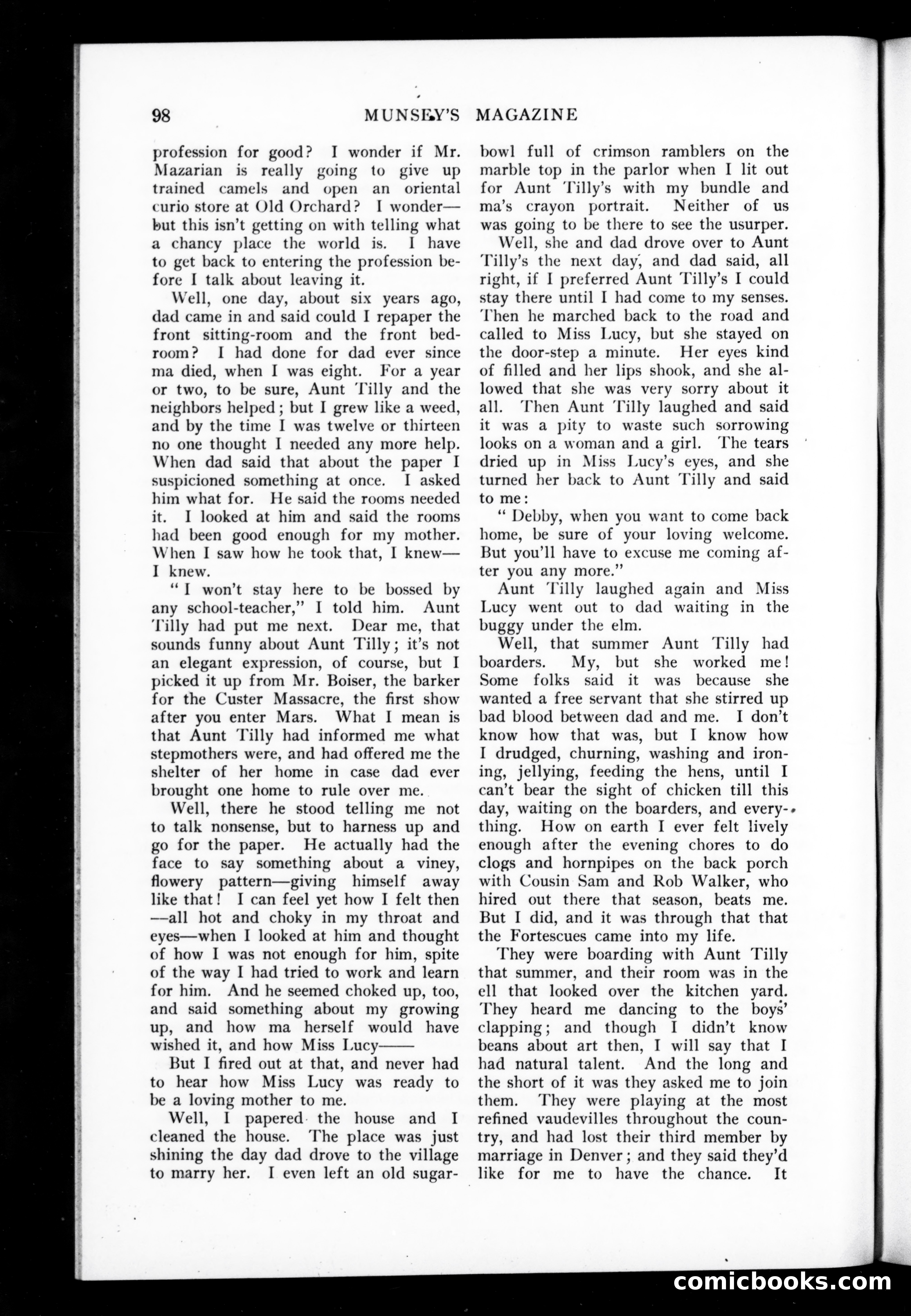 Munsey's Magazine, October 1906 — page 118 of 302