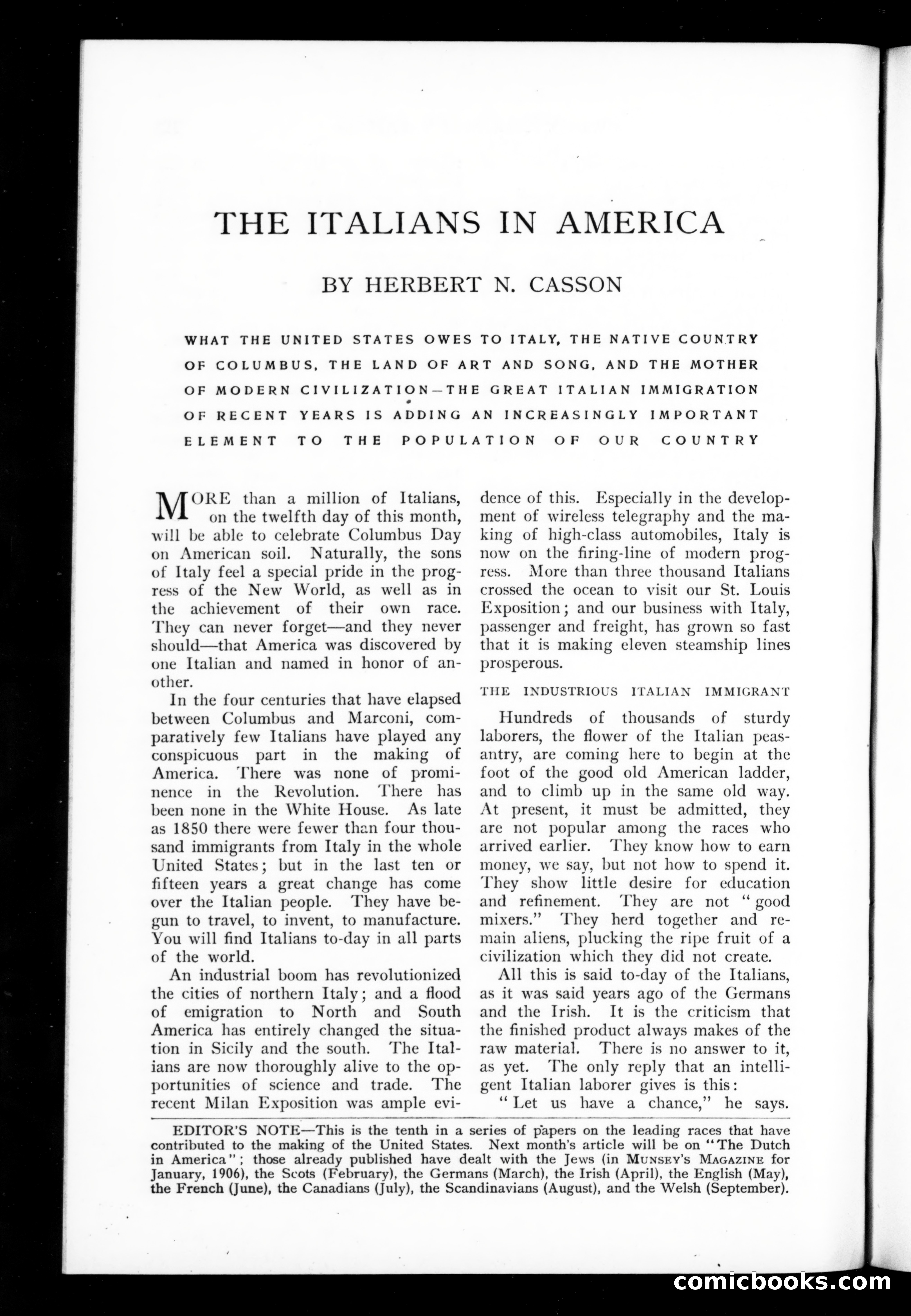 Munsey's Magazine, October 1906 — page 144 of 302