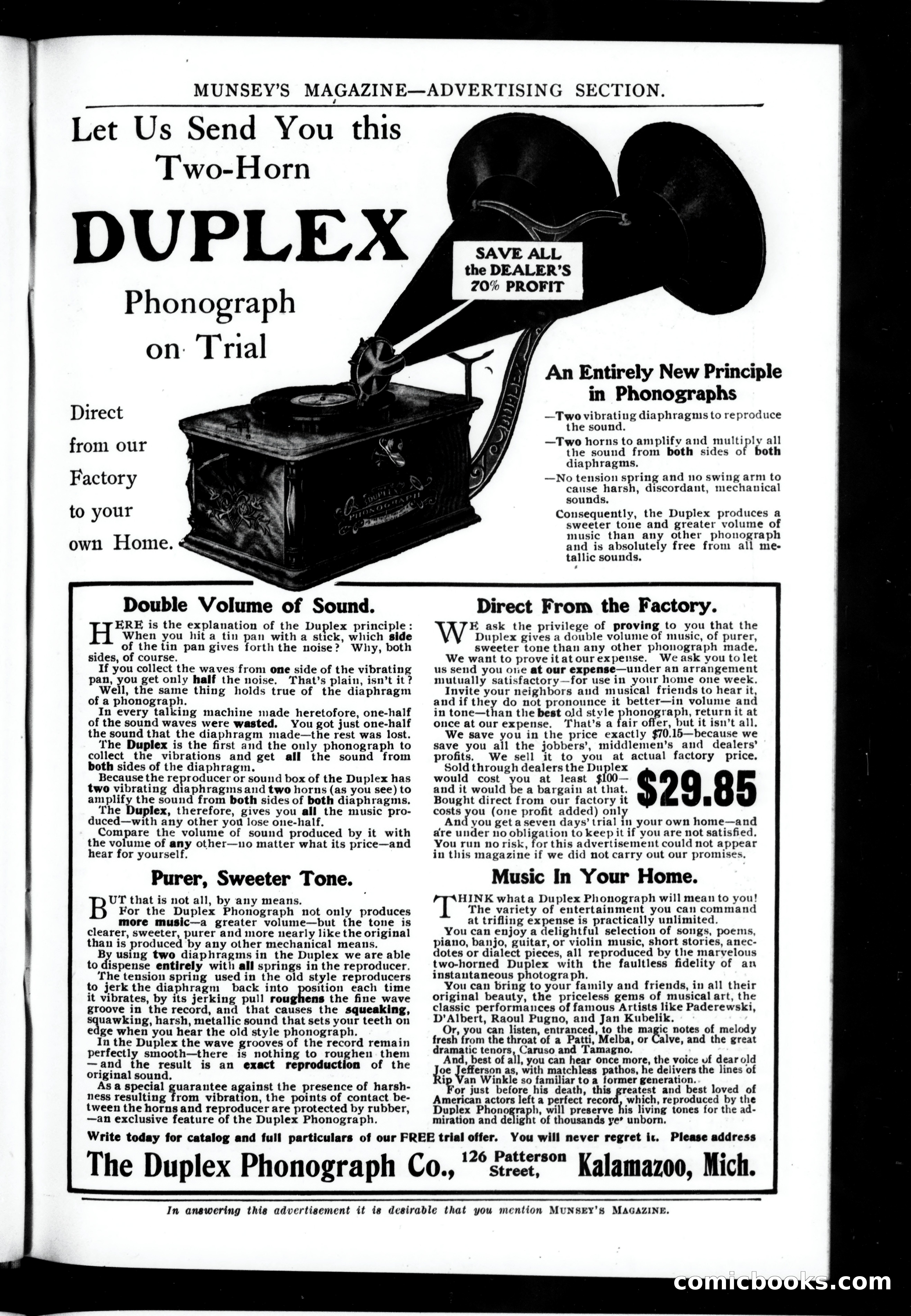 Munsey's Magazine, October 1906 — page 189 of 302