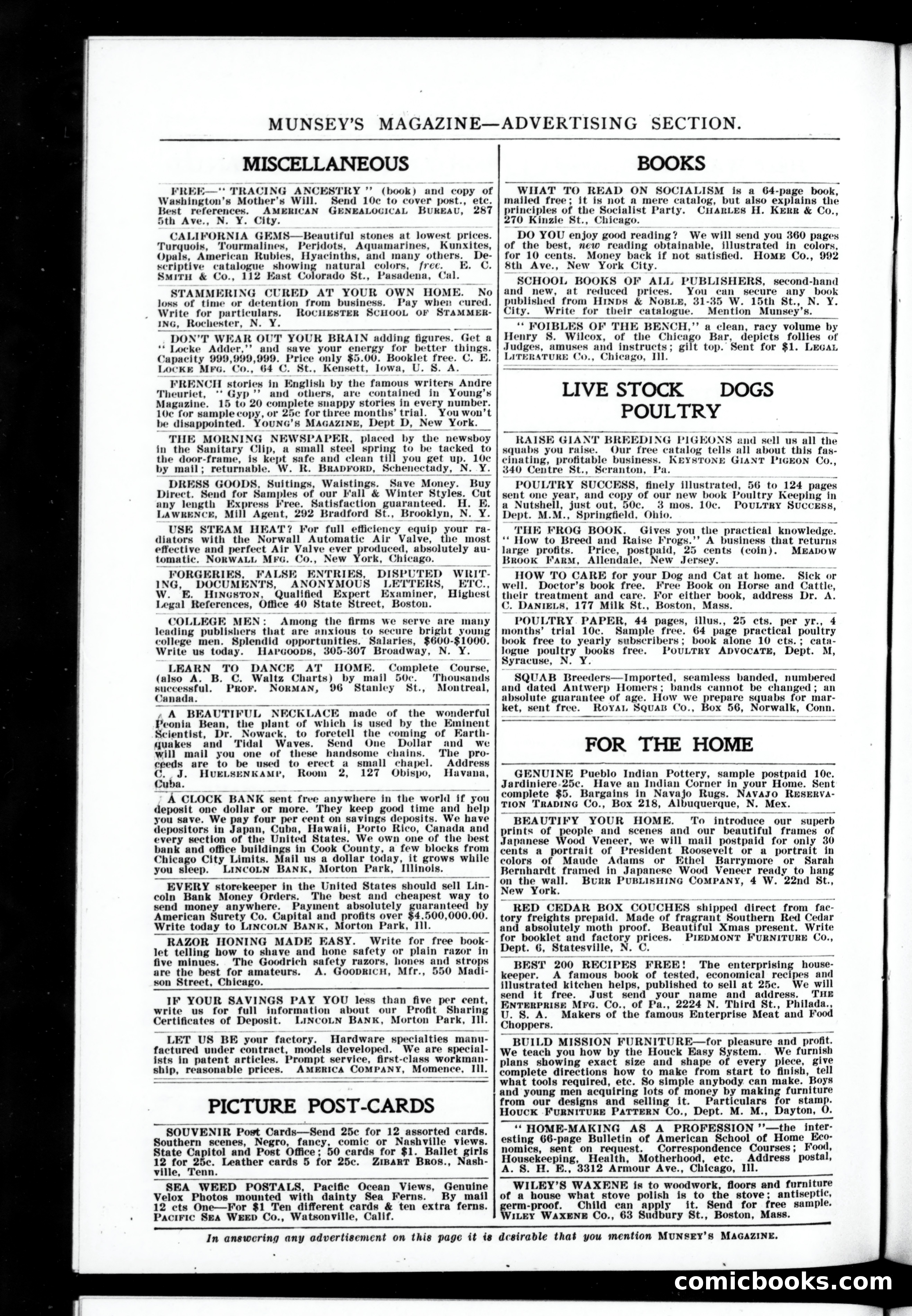 Munsey's Magazine, October 1906 — page 278 of 302
