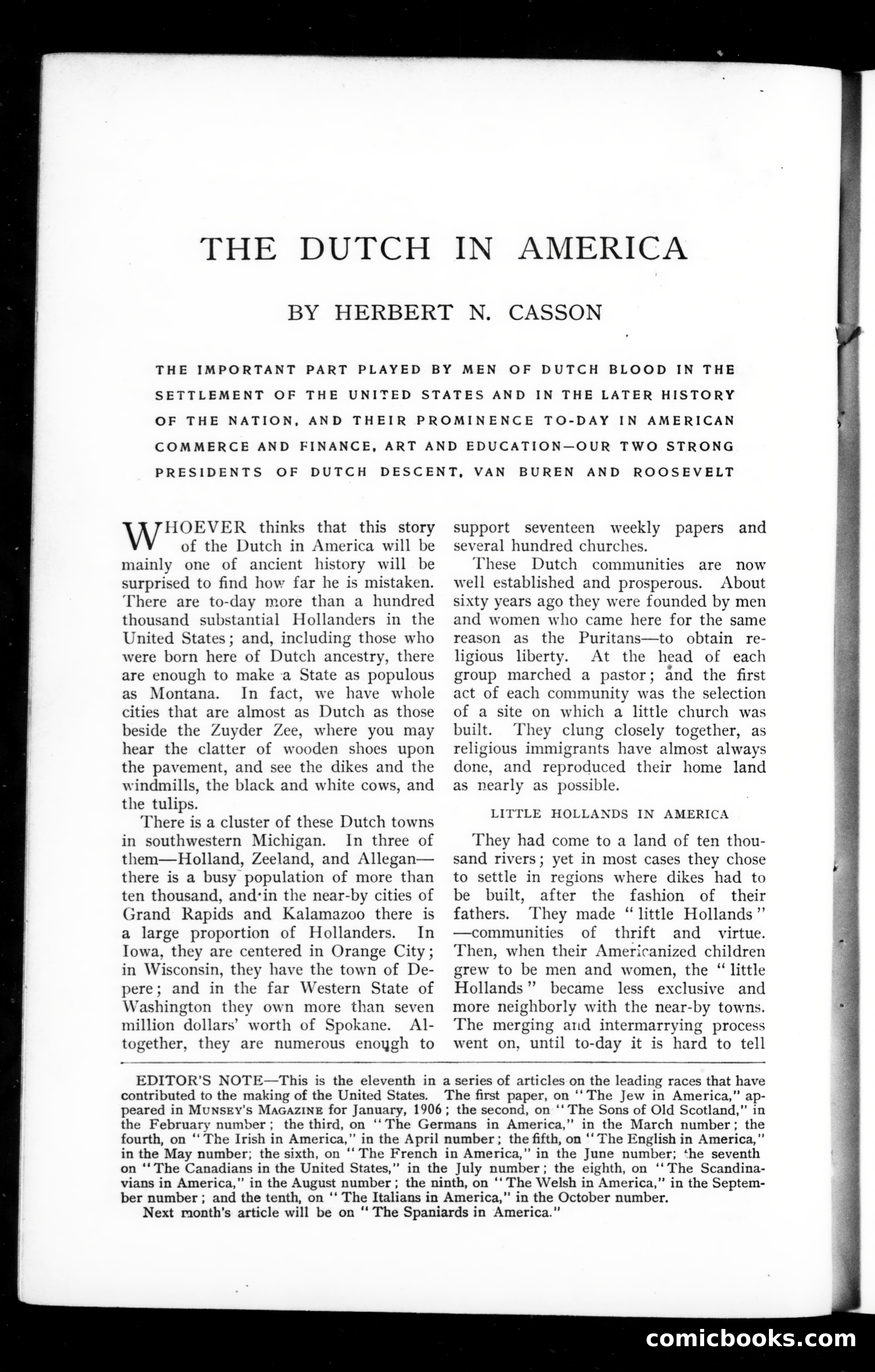 Munsey's Magazine, November 1906 — page 104 of 130