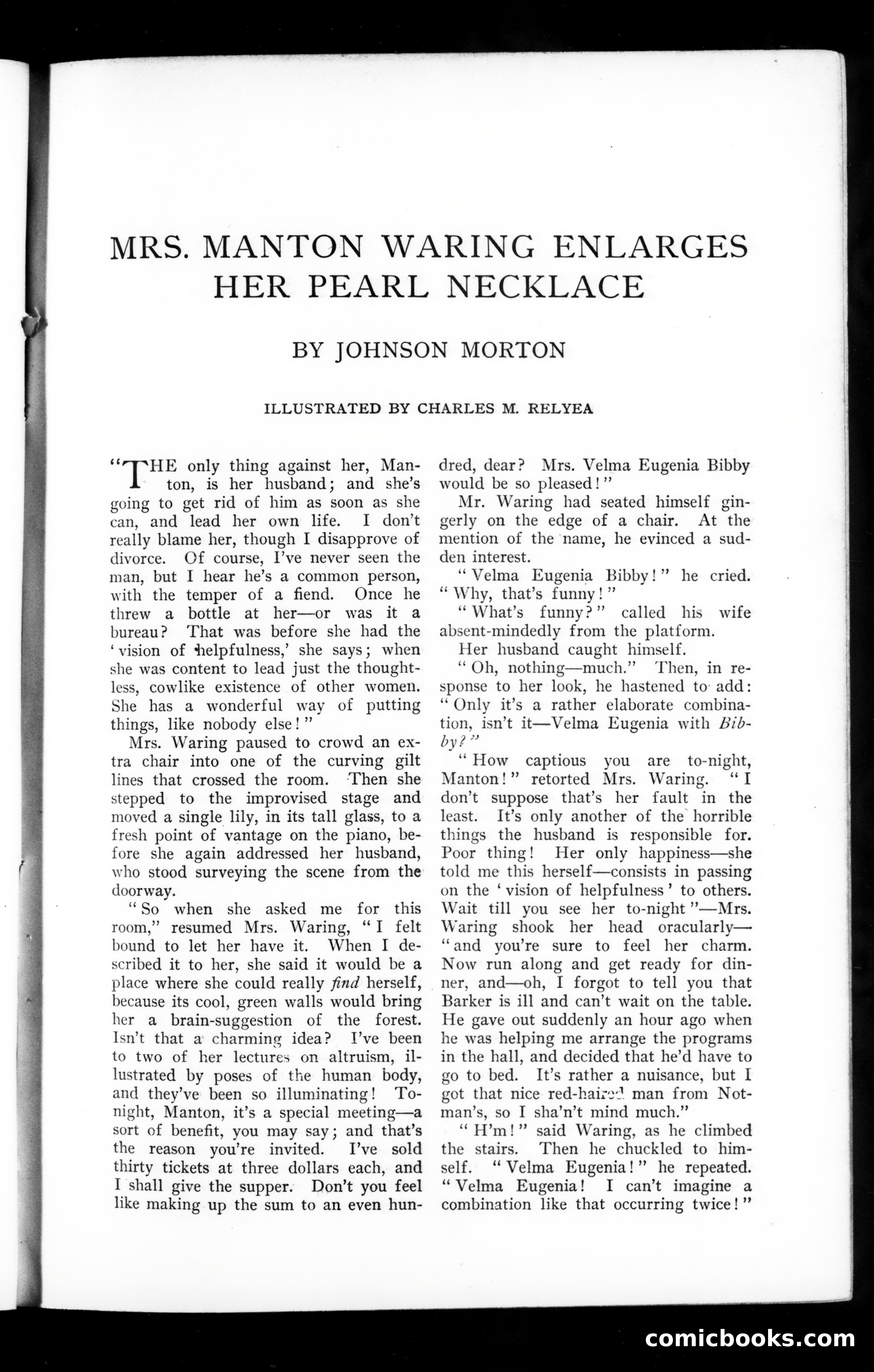 Munsey's Magazine, November 1906 — page 109 of 130