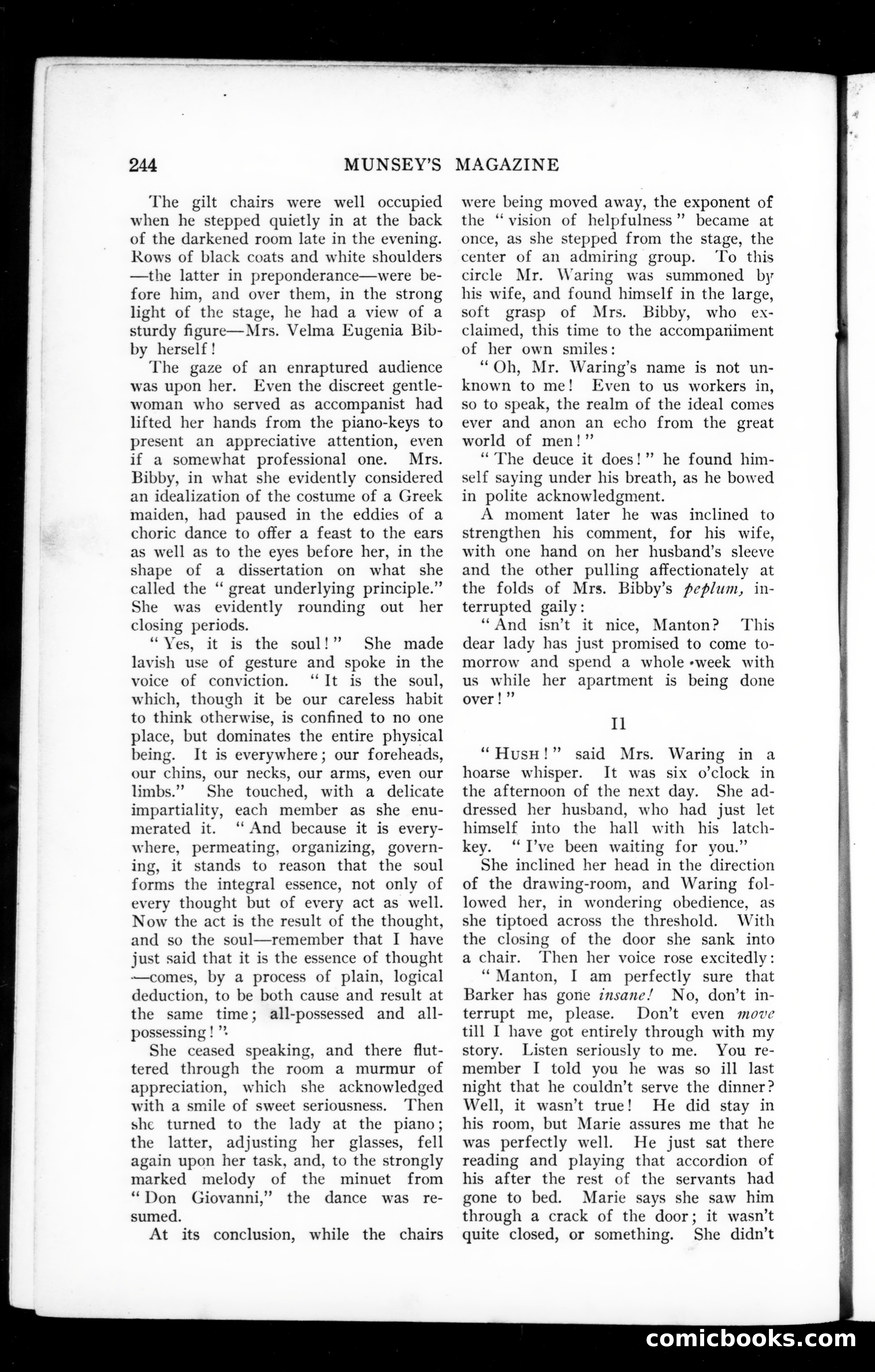 Munsey's Magazine, November 1906 — page 110 of 130