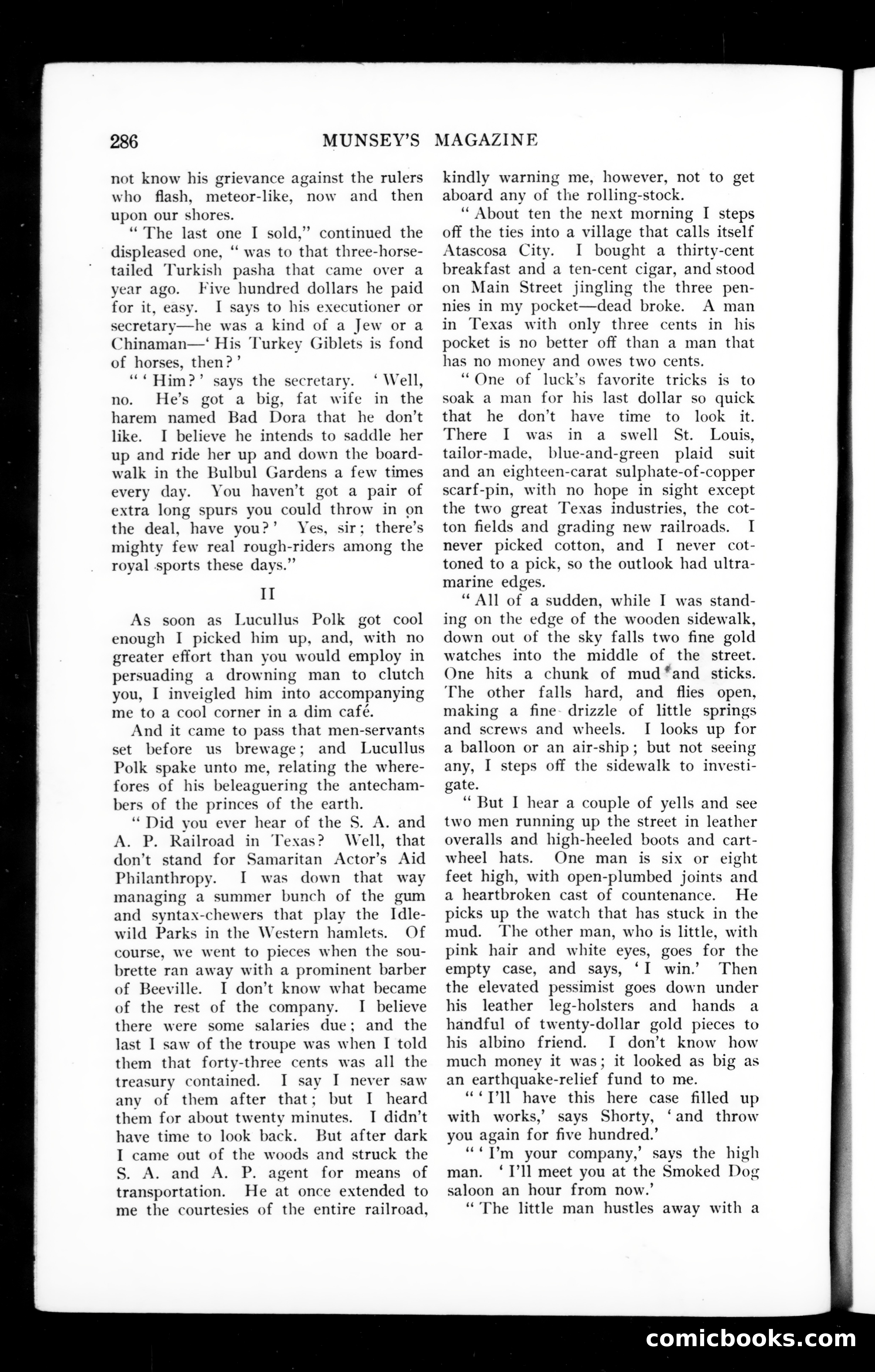 Munsey's Magazine, December 1906 — page 22 of 132