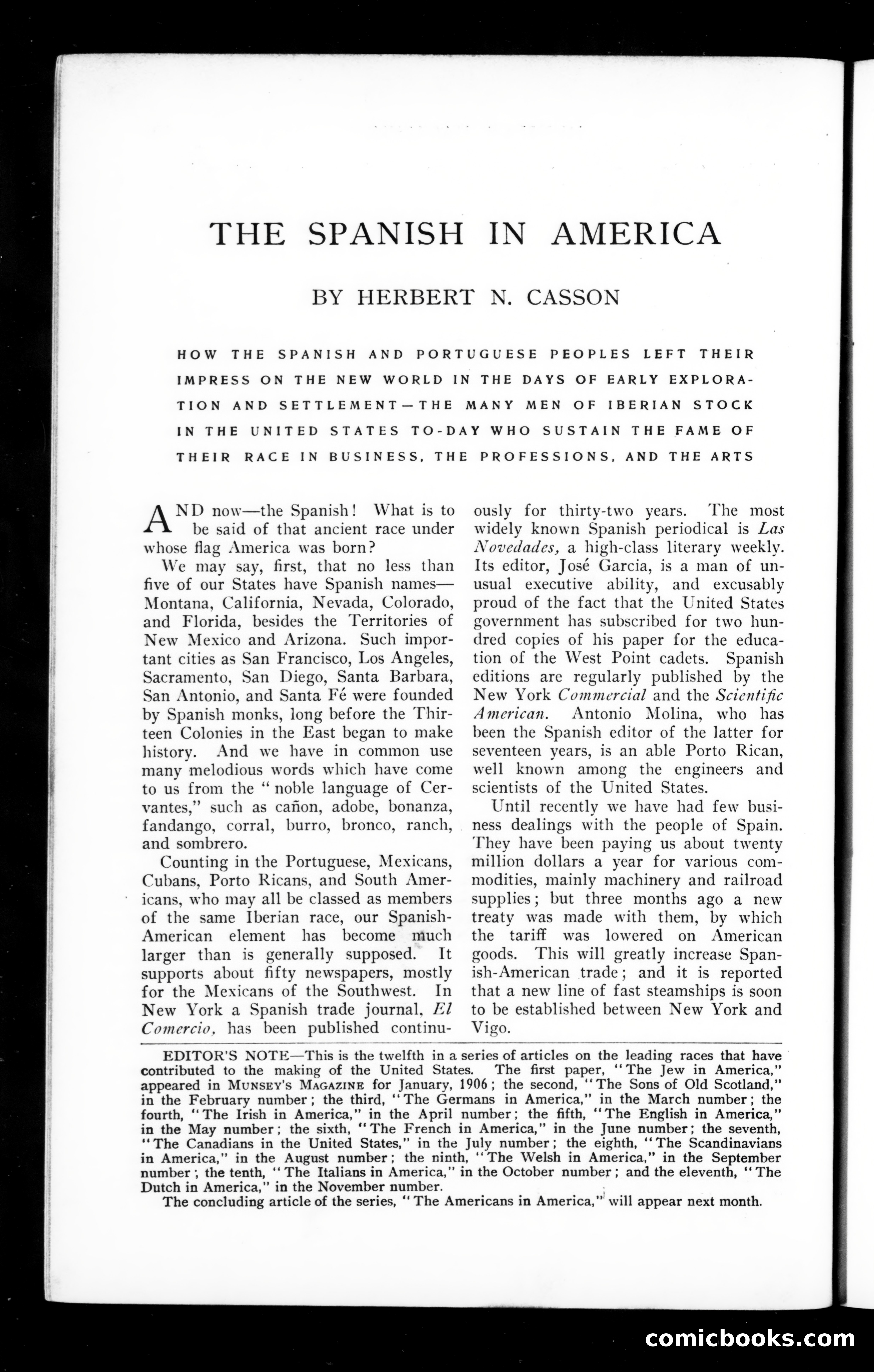 Munsey's Magazine, December 1906 — page 30 of 132