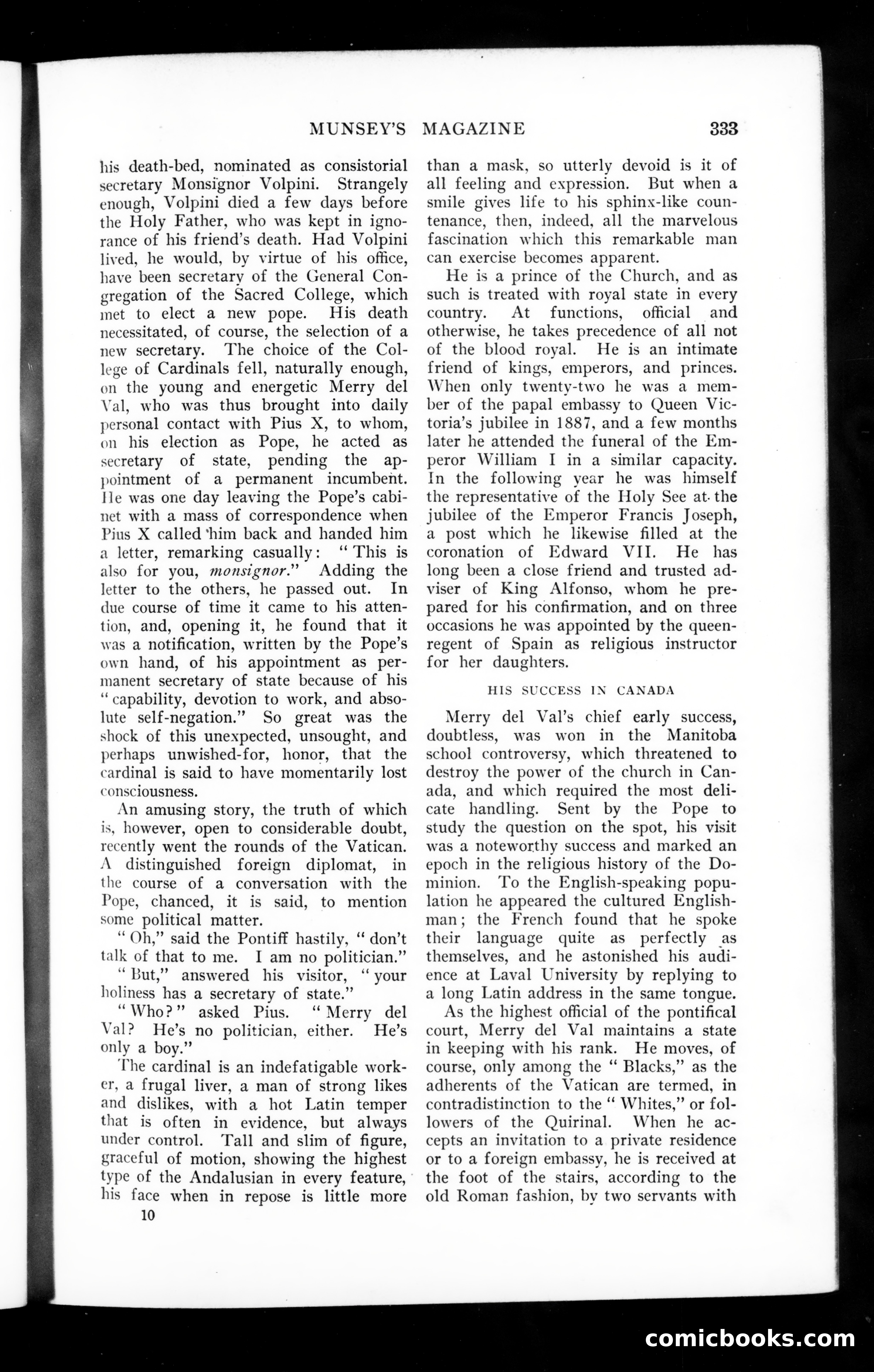 Munsey's Magazine, December 1906 — page 69 of 132