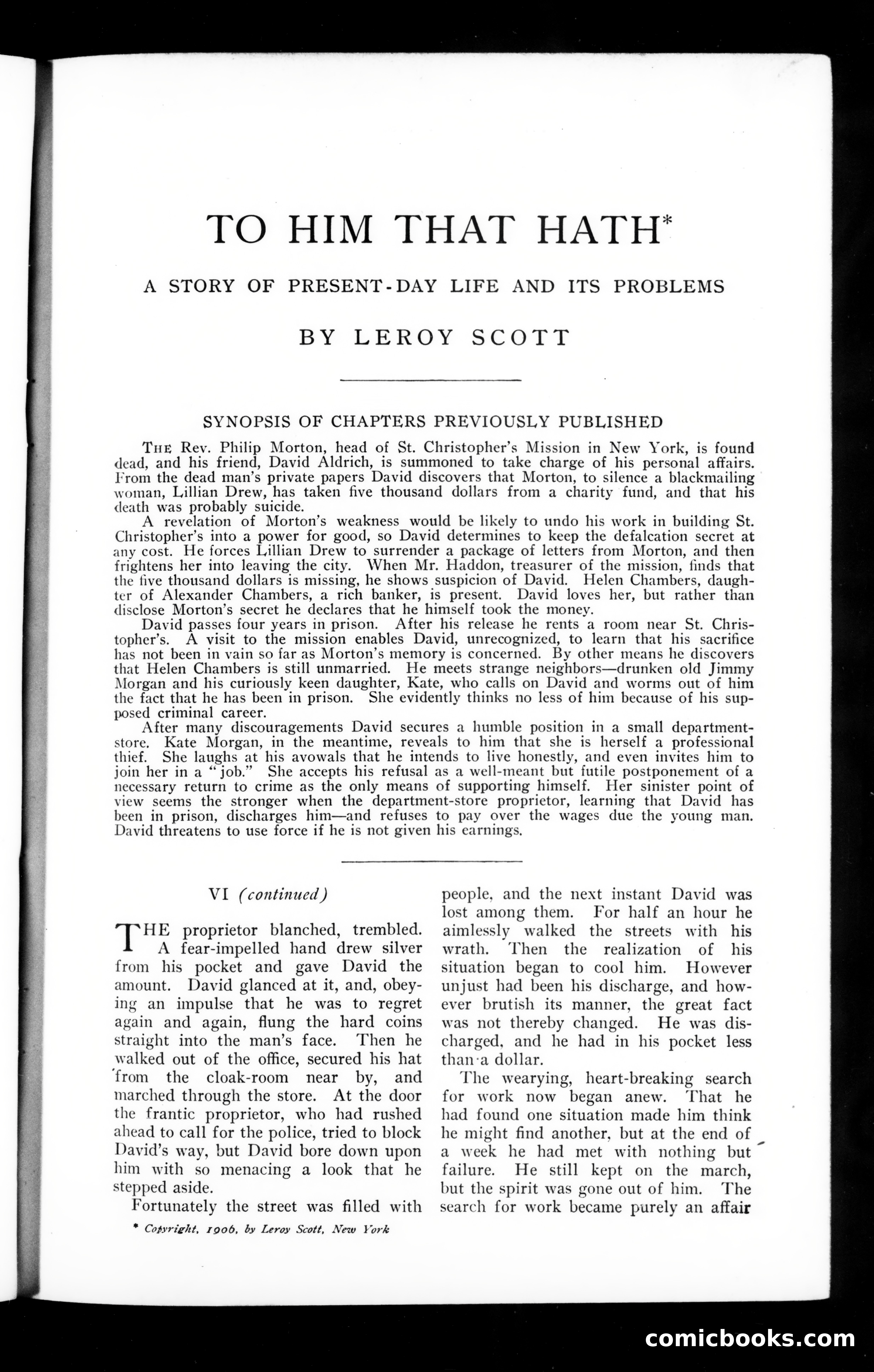 Munsey's Magazine, December 1906 — page 99 of 132