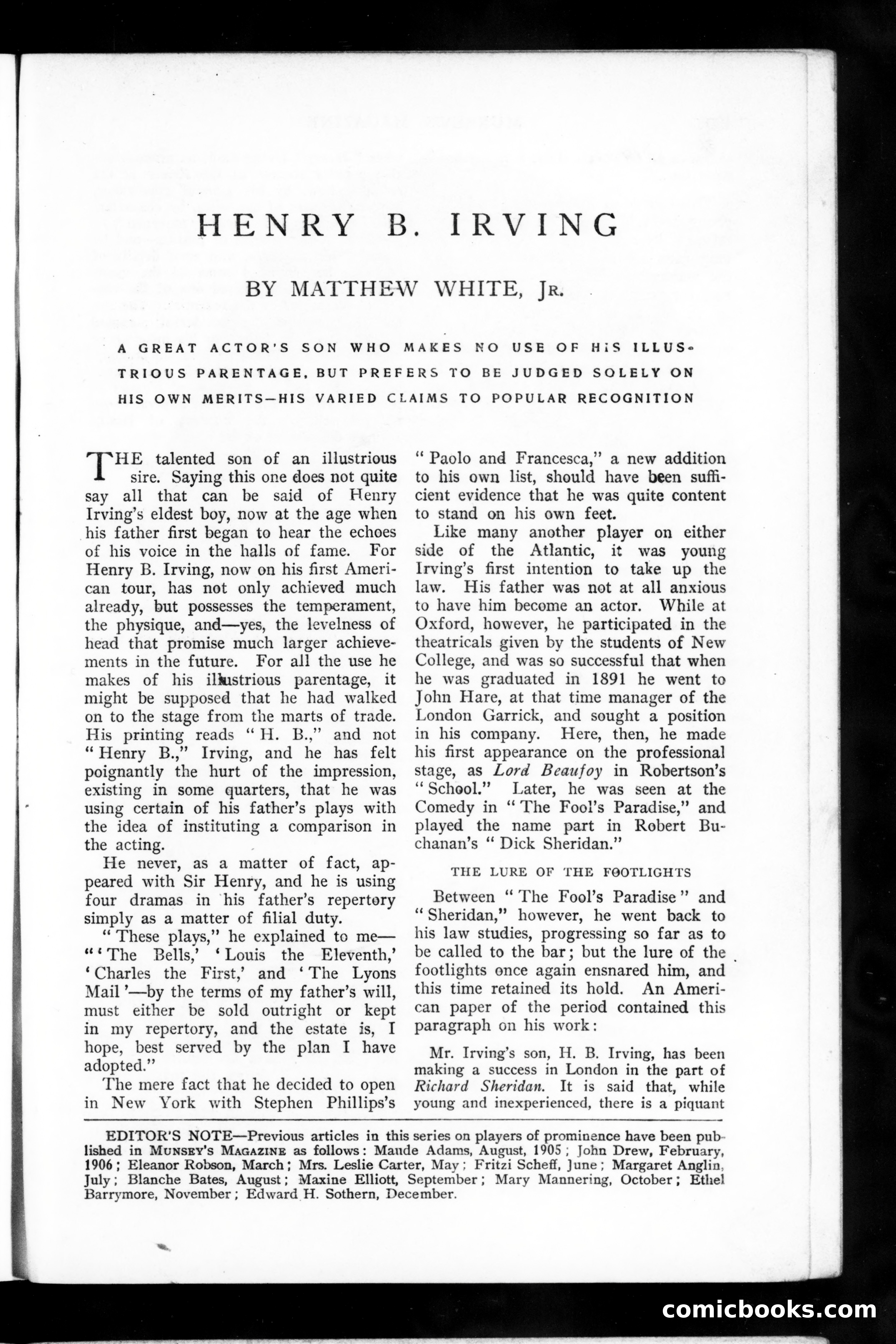 Munsey's Magazine, January 1907 — page 93 of 134