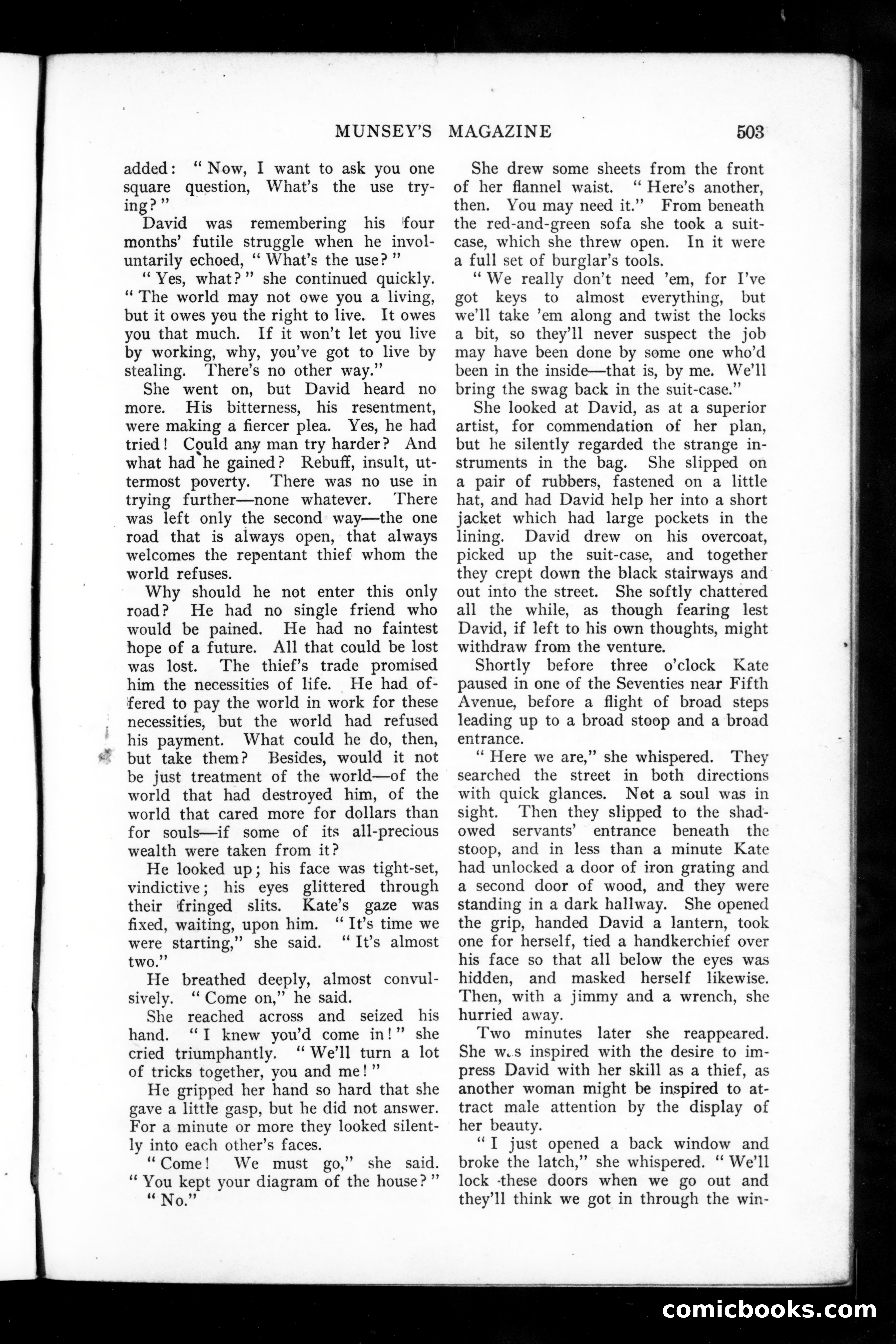 Munsey's Magazine, January 1907 — page 107 of 134