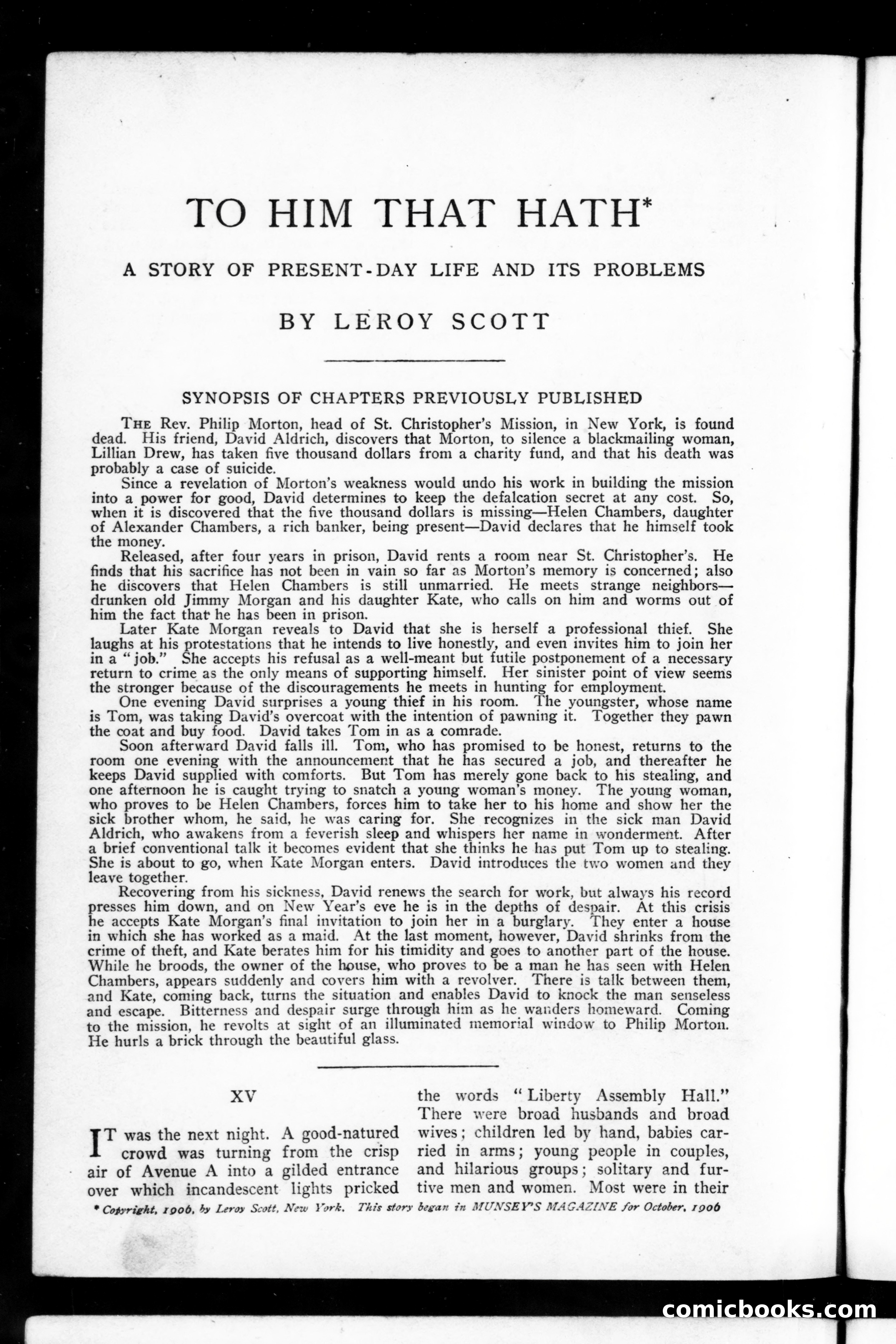 Munsey's Magazine, February 1907 — page 30 of 136