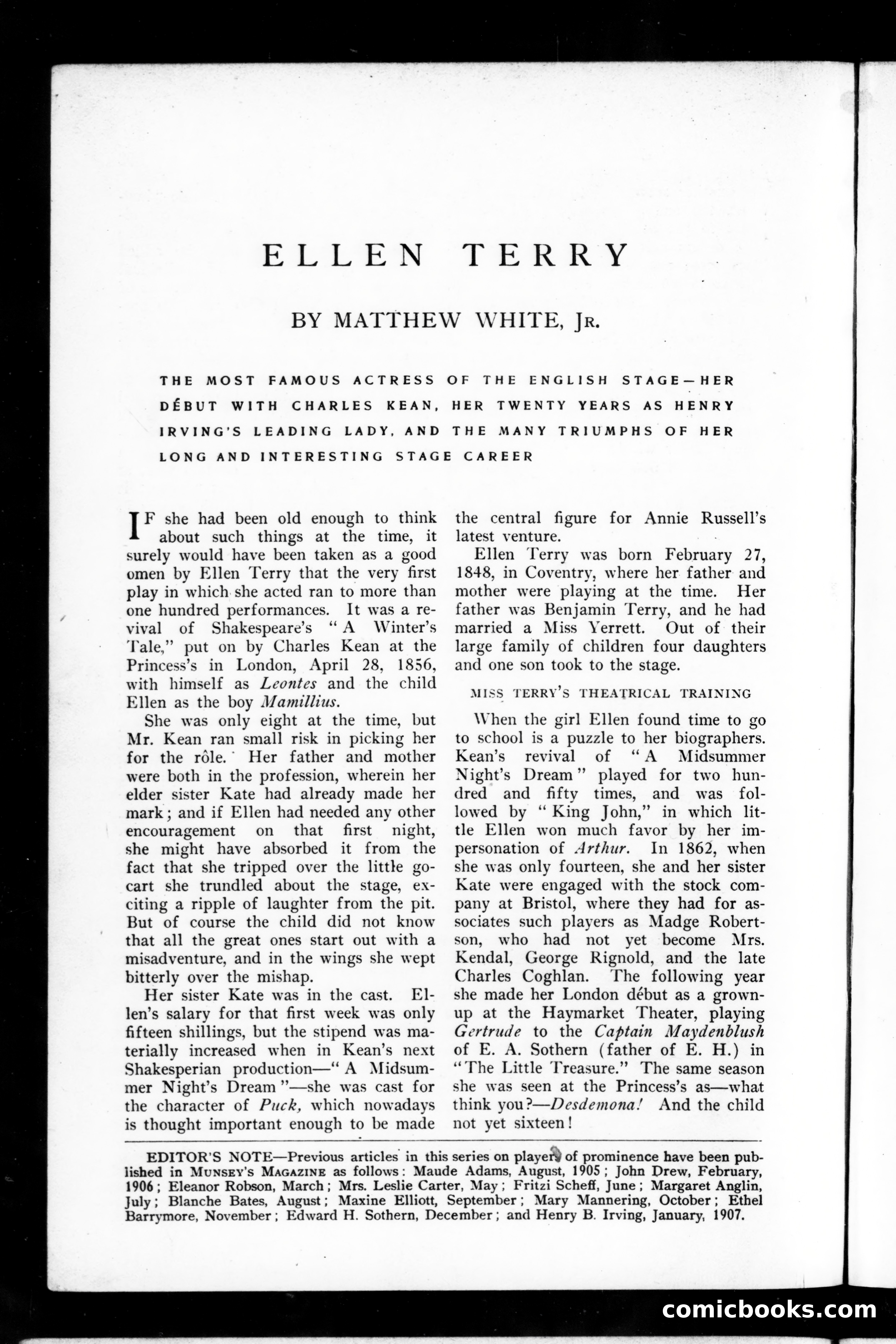 Munsey's Magazine, February 1907 — page 74 of 136
