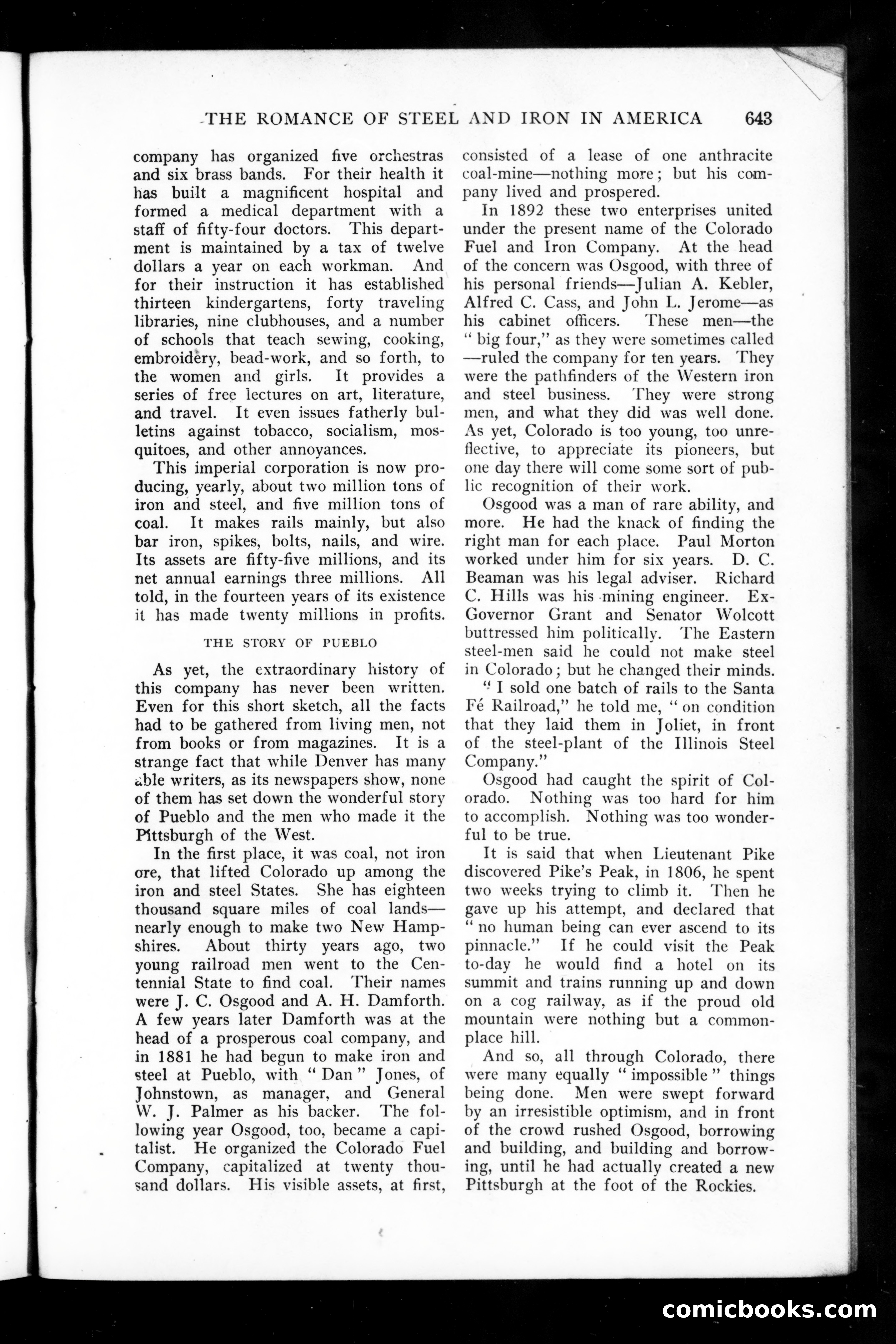 Munsey's Magazine, February 1907 — page 113 of 136