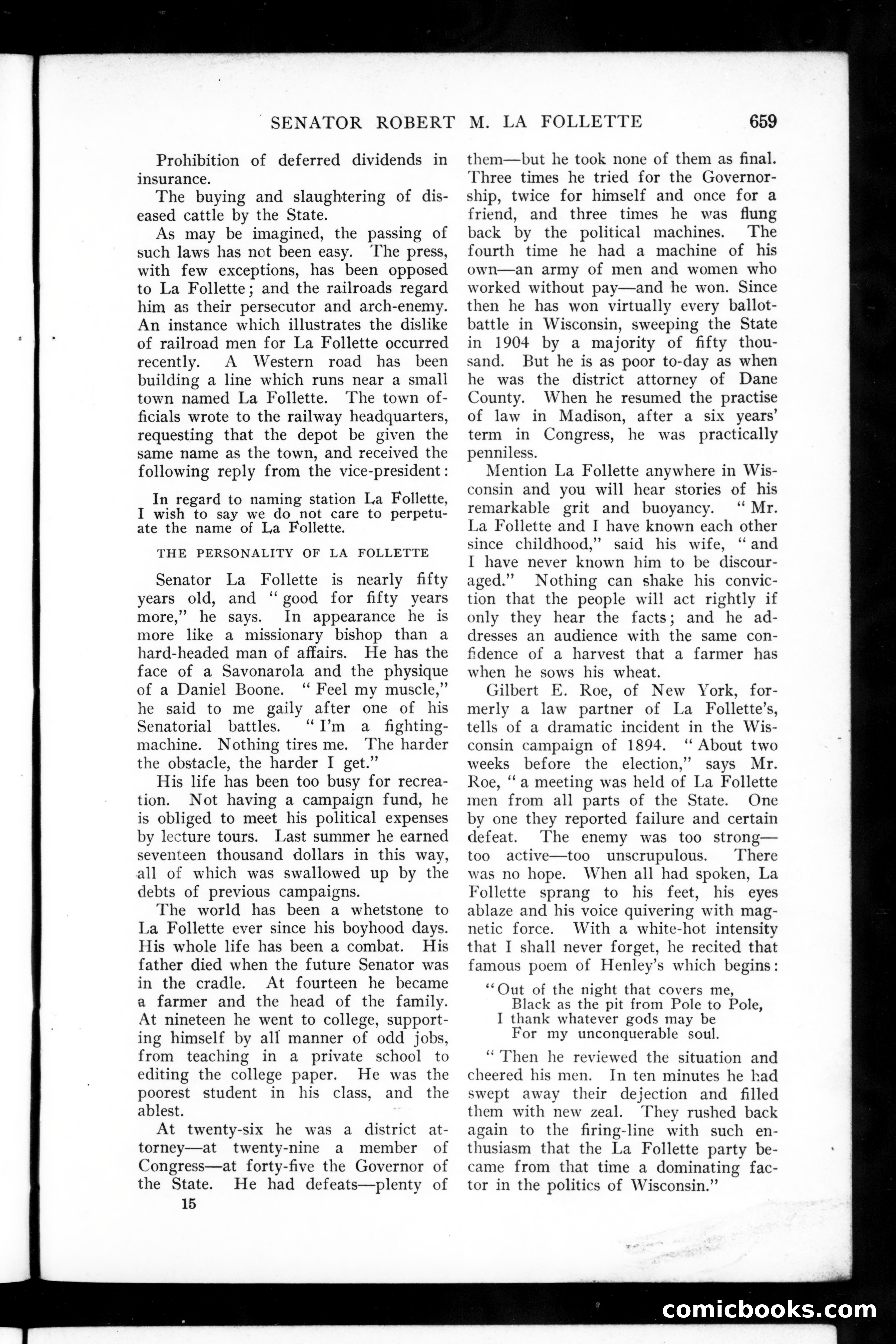 Munsey's Magazine, February 1907 — page 129 of 136