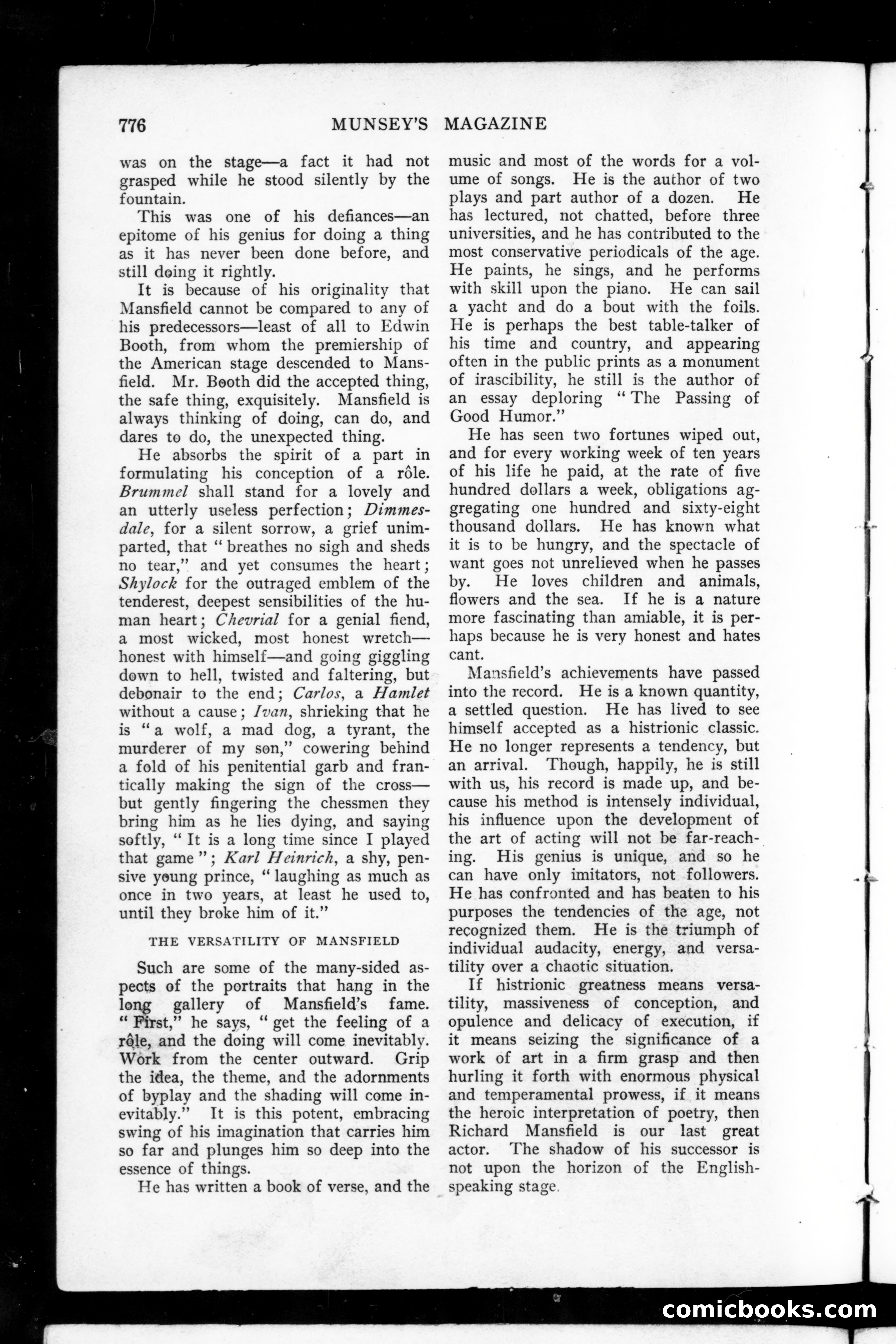 The Munsey Magazine, March 1907 — page 112 of 137