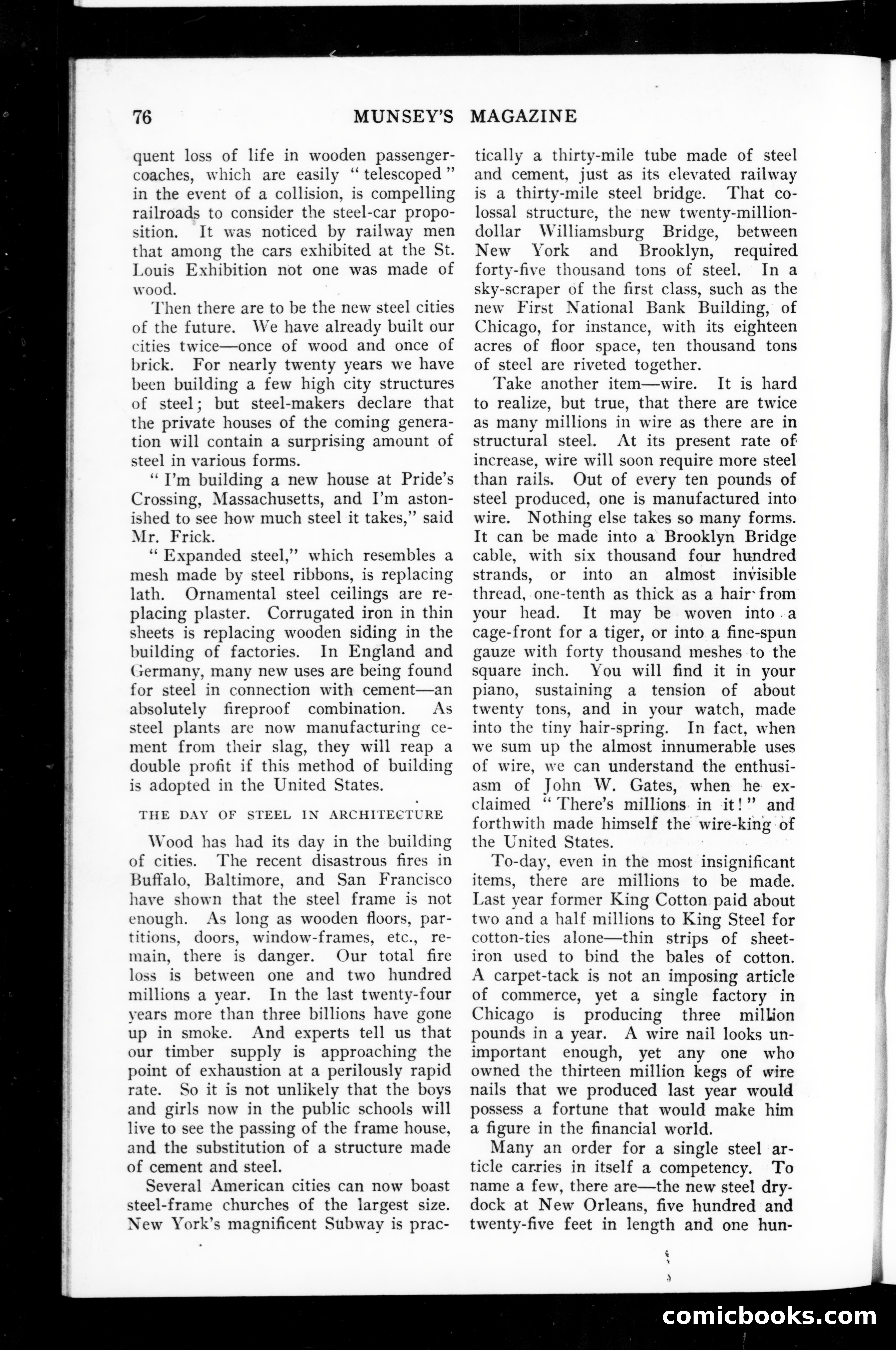 Munsey's Magazine, April 1907 — page 74 of 130