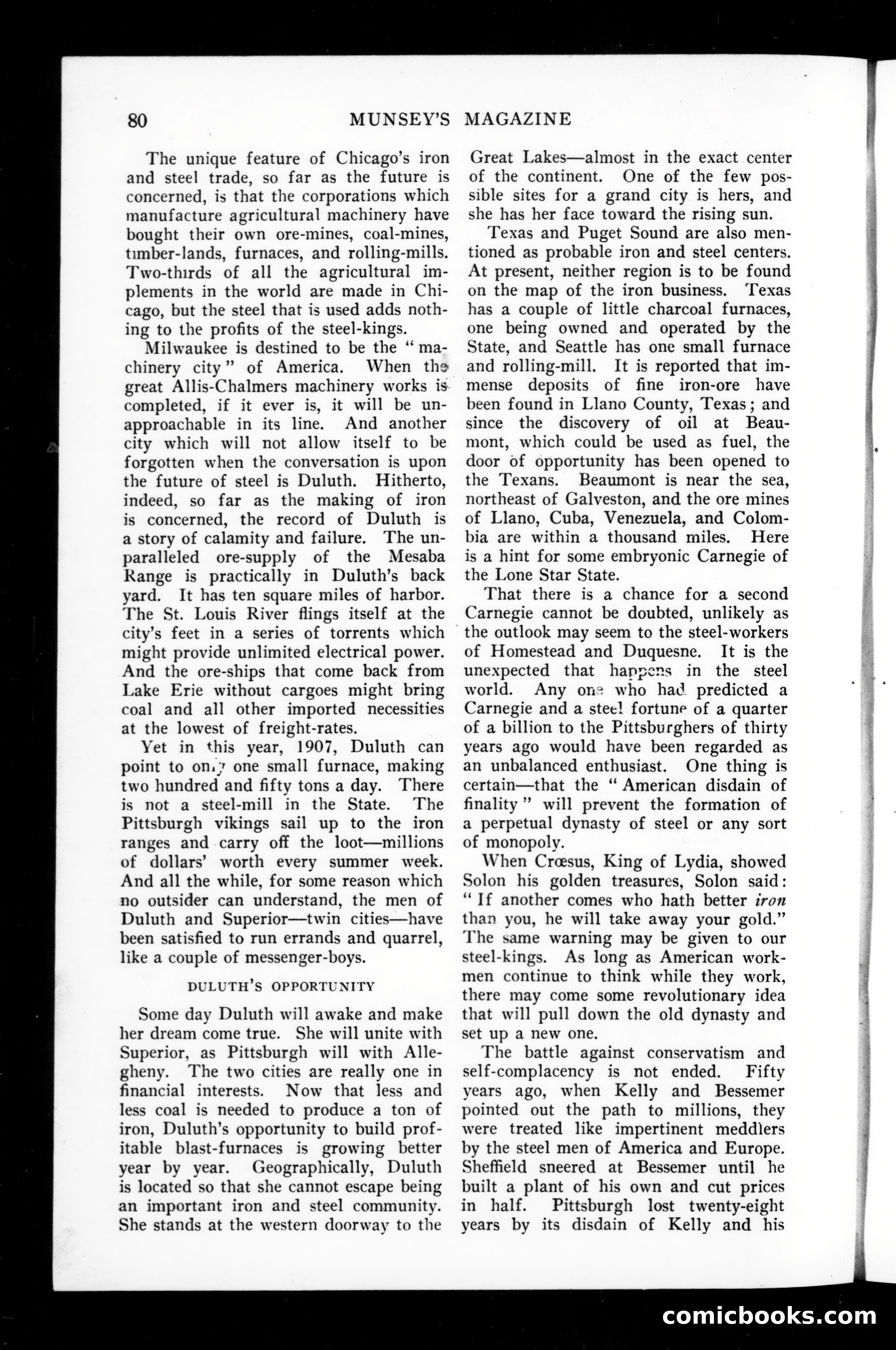 Munsey's Magazine, April 1907 — page 78 of 130