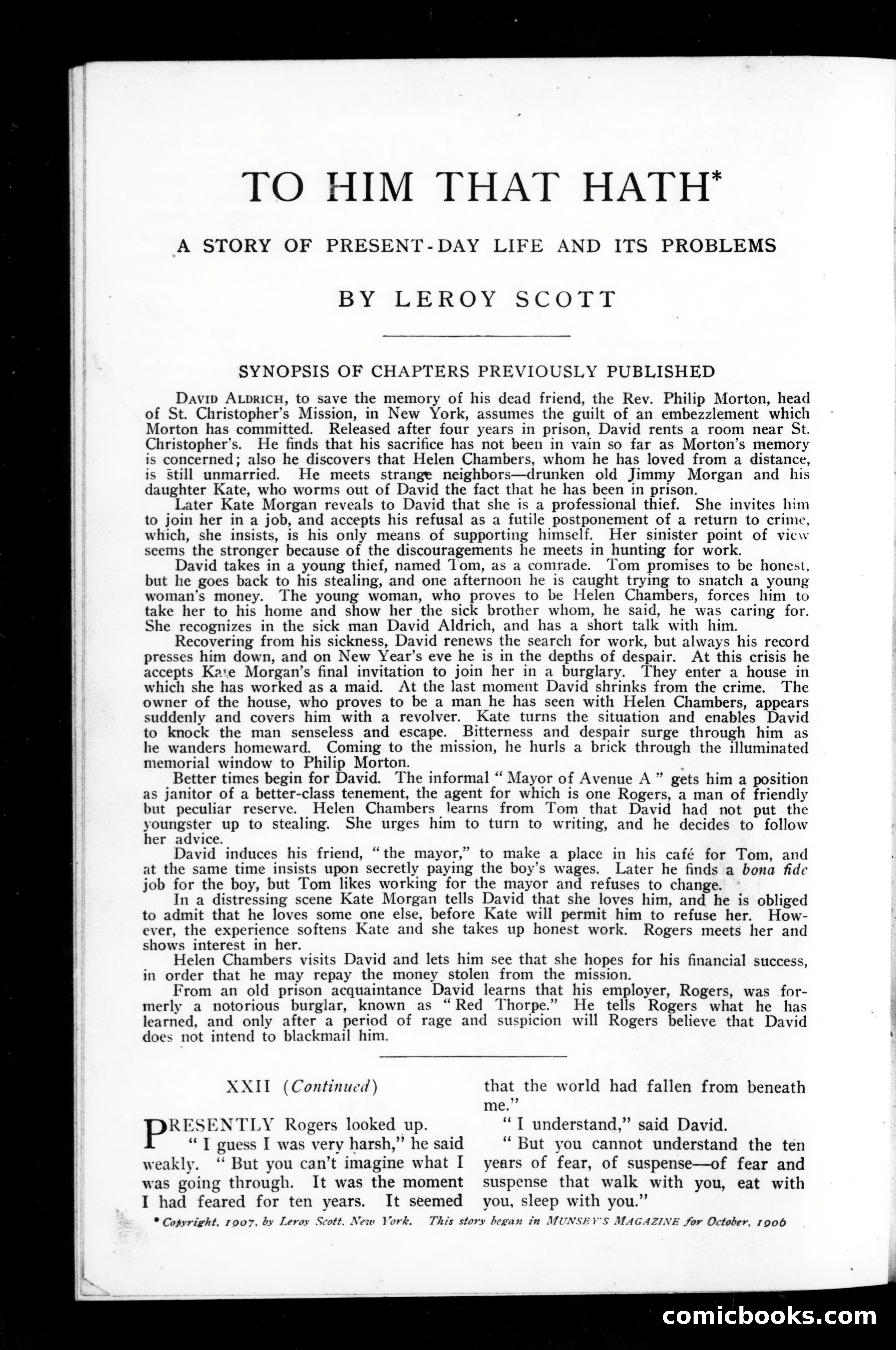 Munsey's Magazine, April 1907 — page 118 of 130