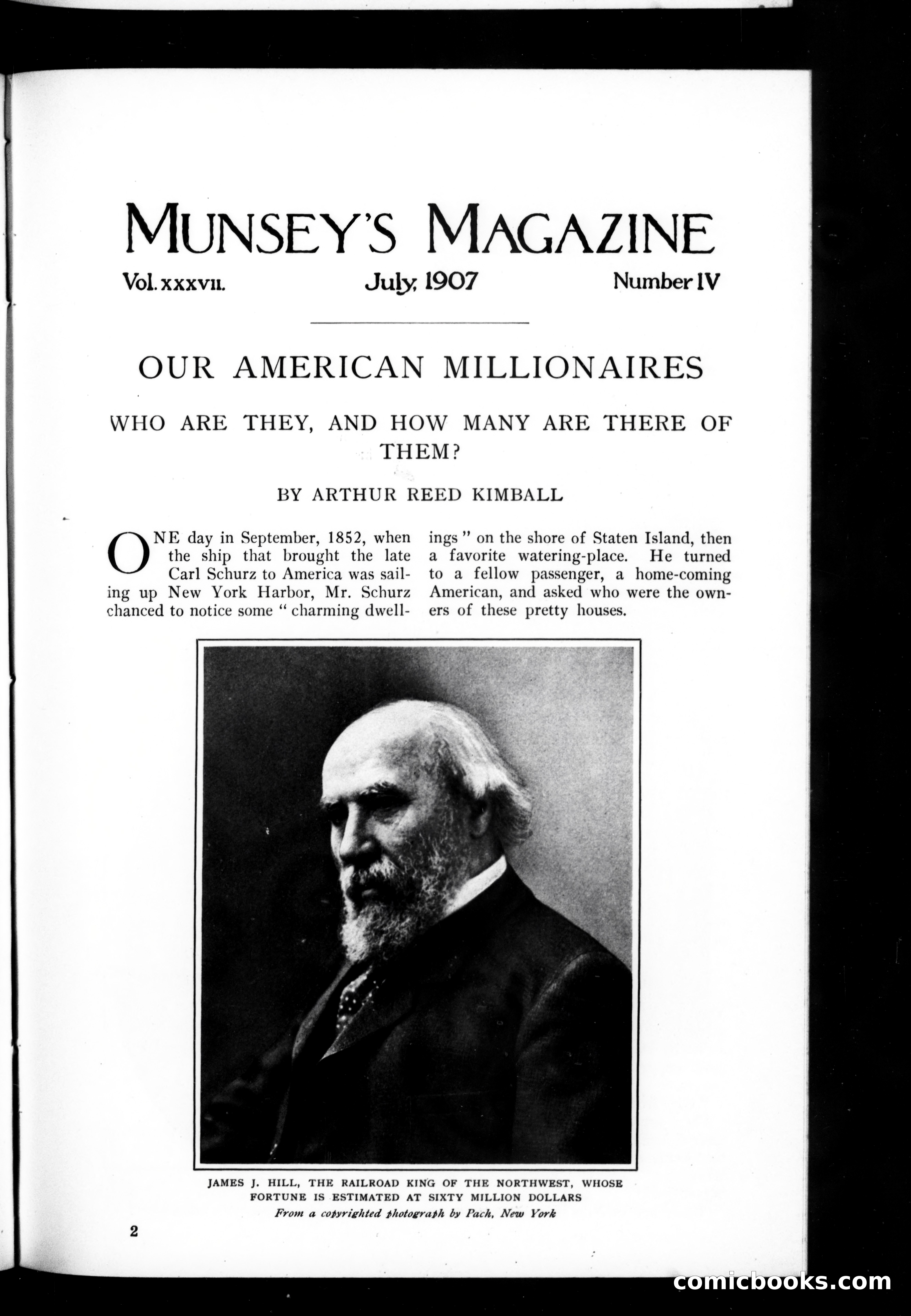 Munsey's Magazine, July 1907 — page 1 of 140