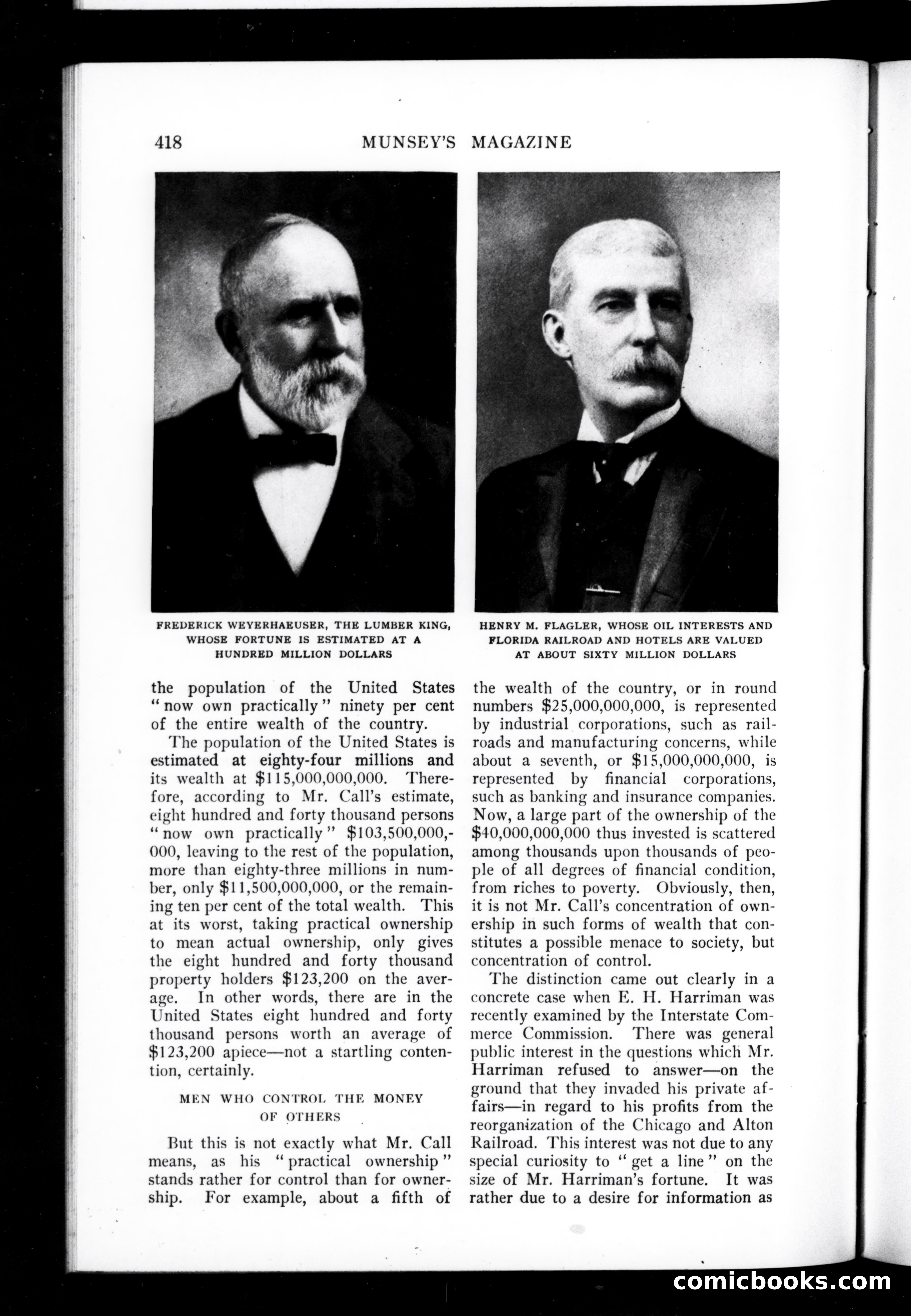 Munsey's Magazine, July 1907 — page 6 of 140