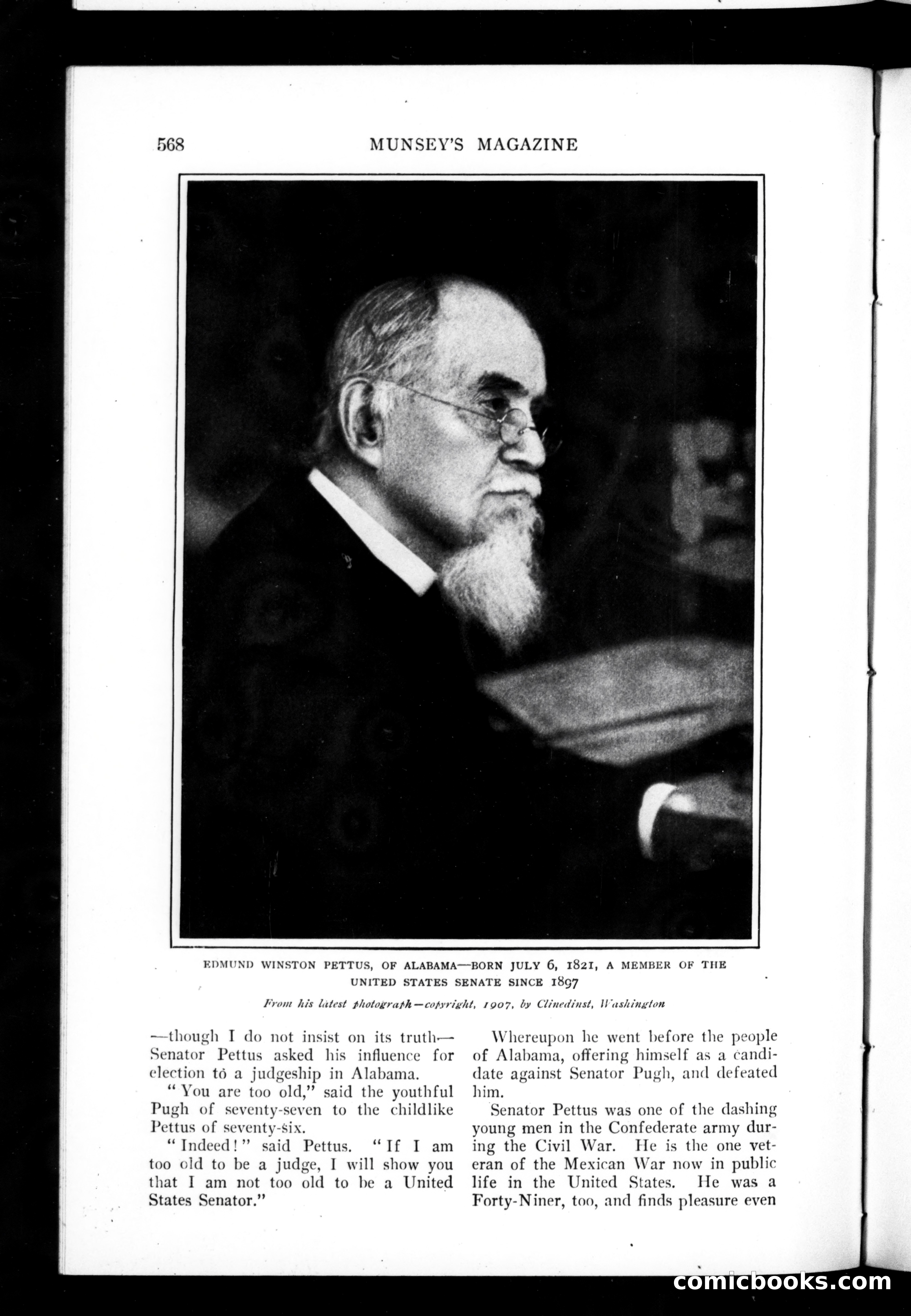 Munsey's Magazine, Vol. XXXVII, No. 5 — page 16 of 136