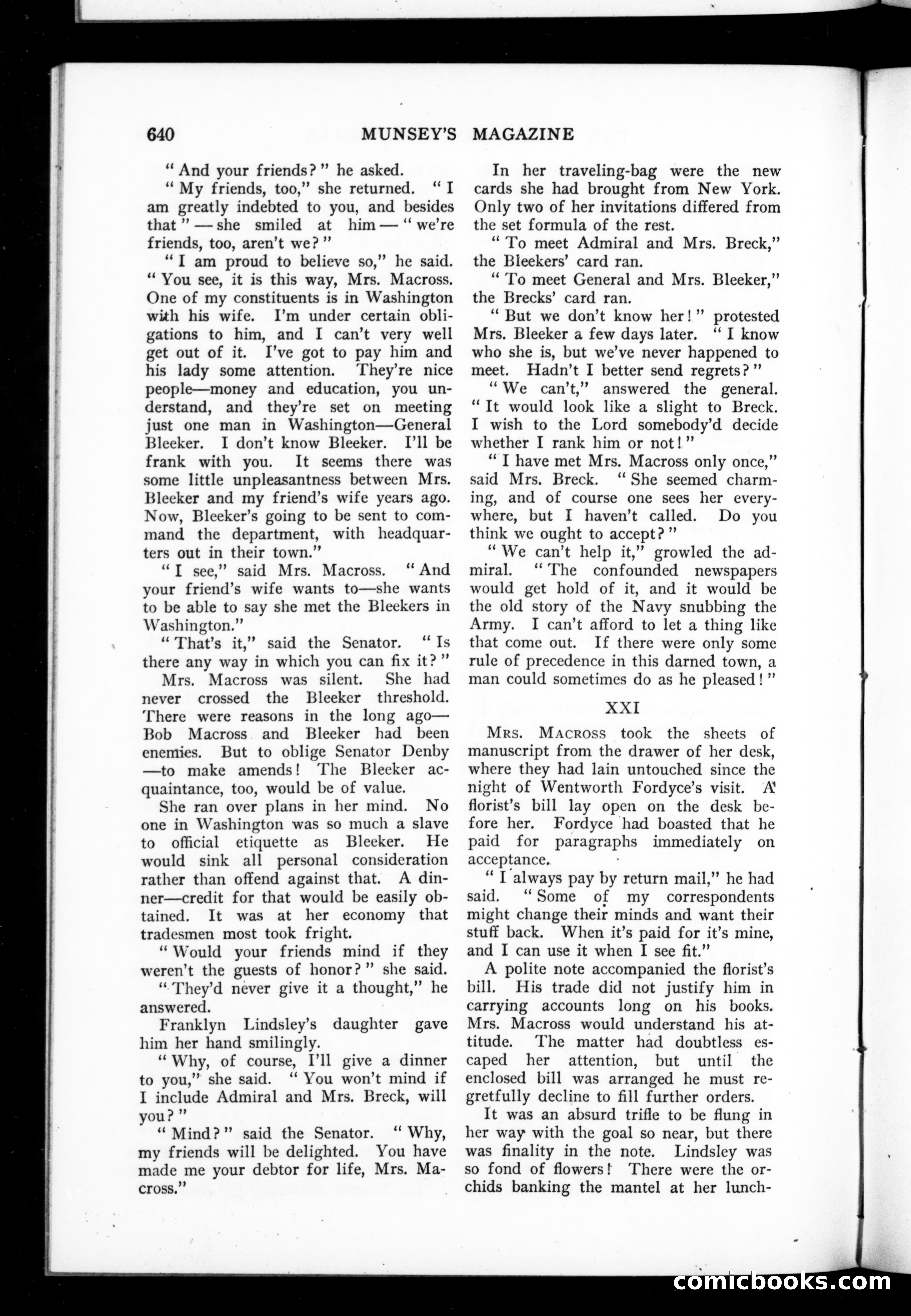 Munsey's Magazine, Vol. XXXVII, No. 5 — page 88 of 136