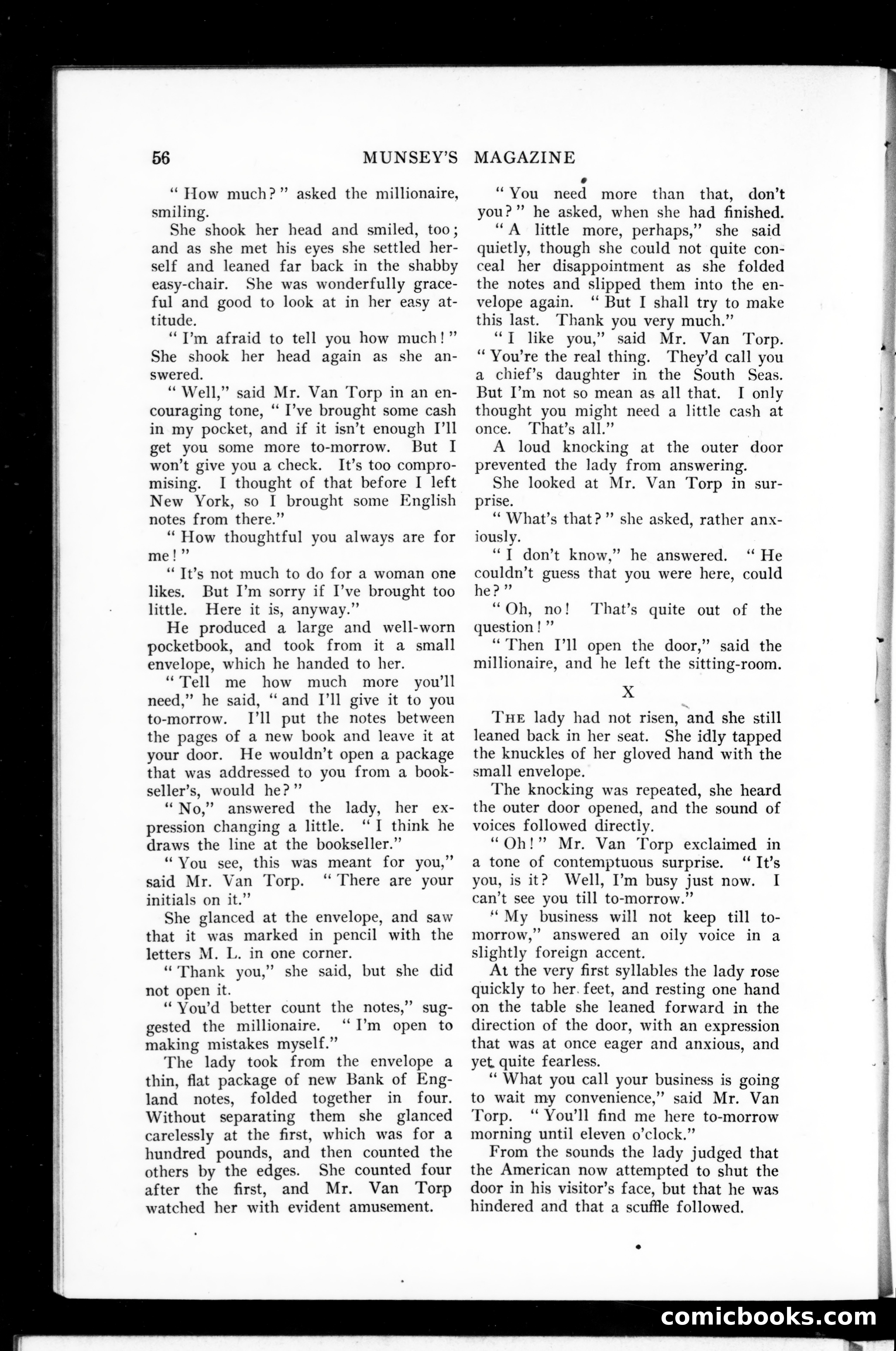 Munsey's Magazine, Vol. 38, No. 1 — page 54 of 136