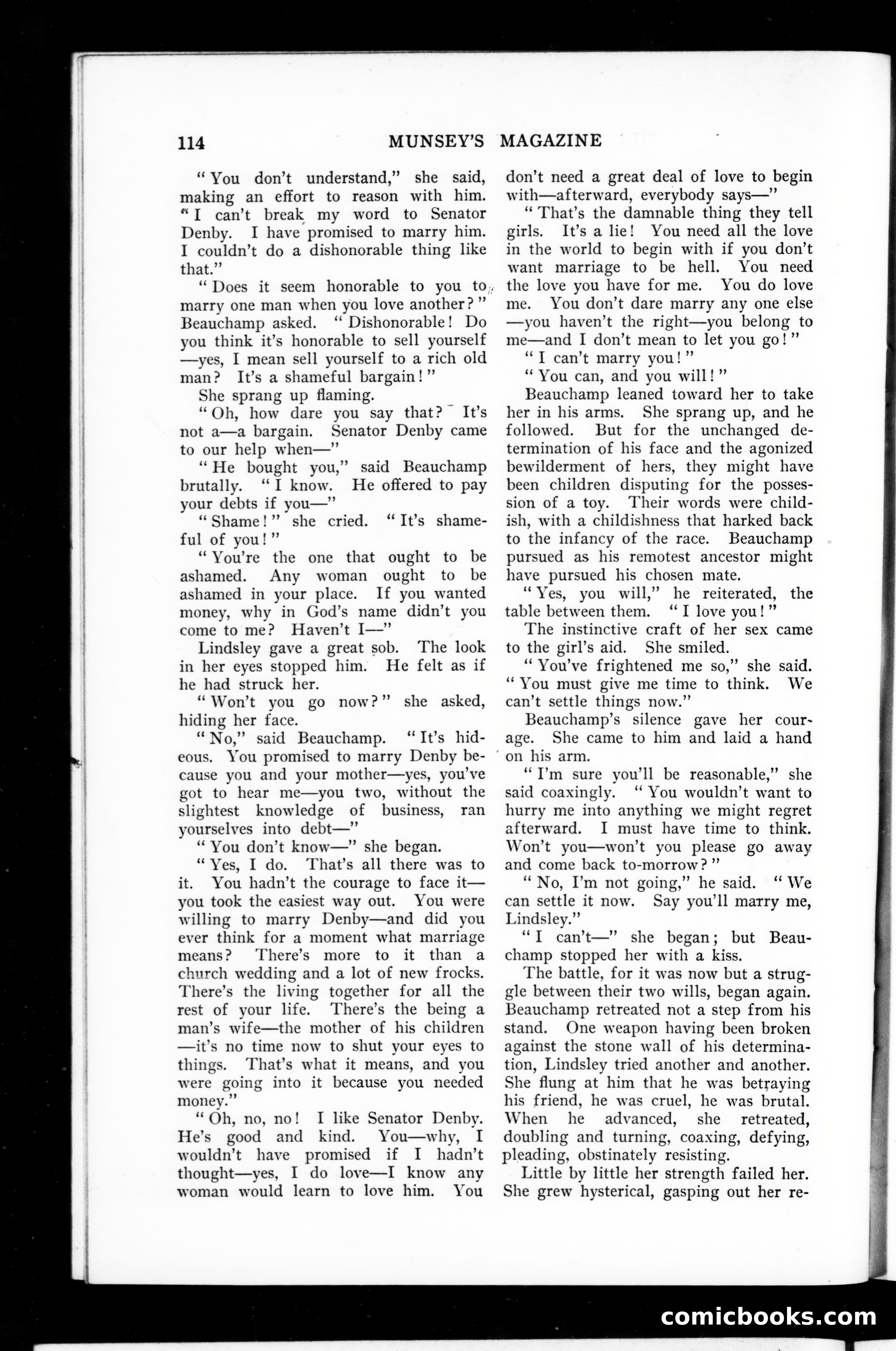 Munsey's Magazine, Vol. 38, No. 1 — page 112 of 136