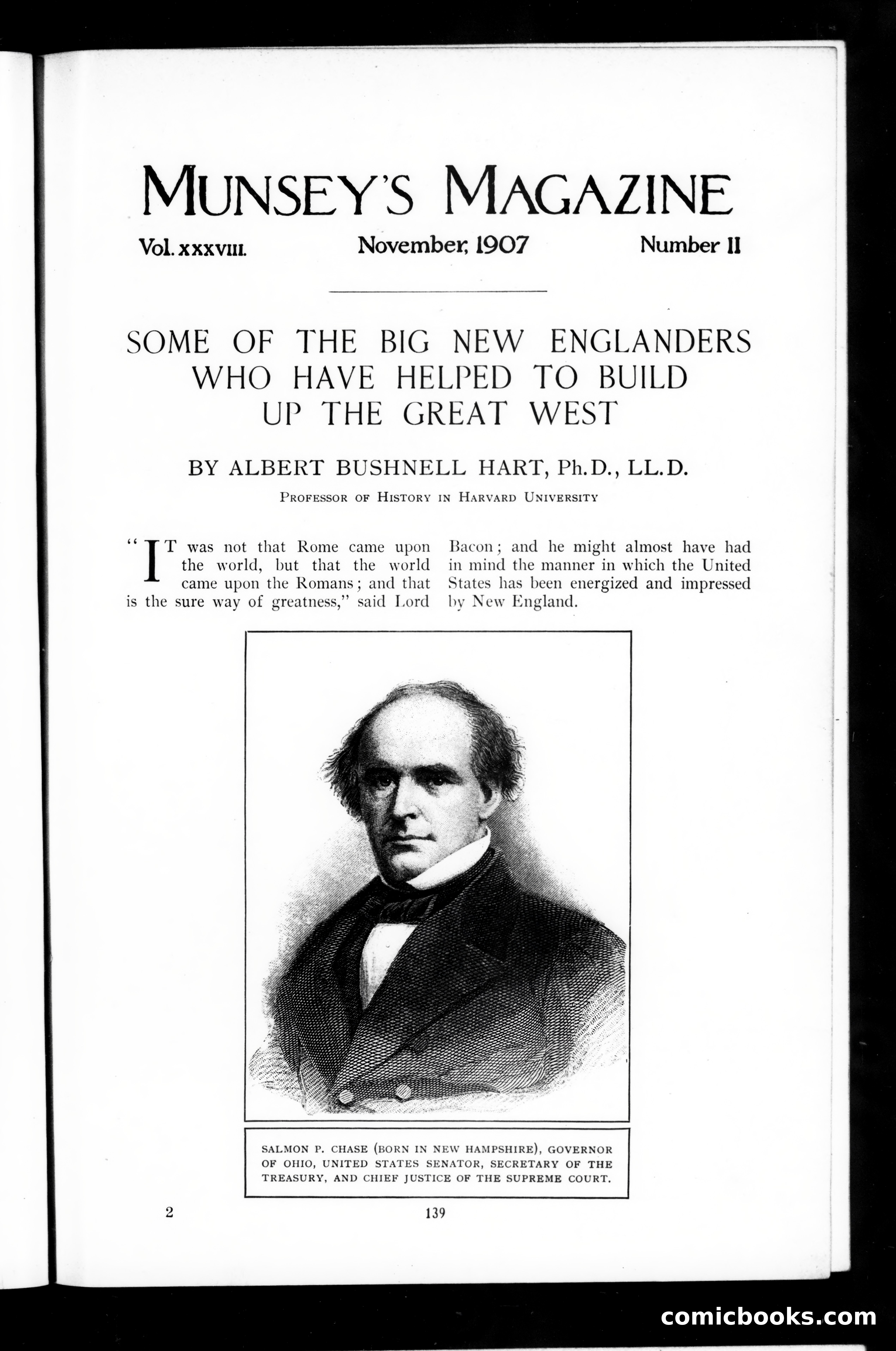 Munsey's Magazine, November 1907 — page 1 of 142
