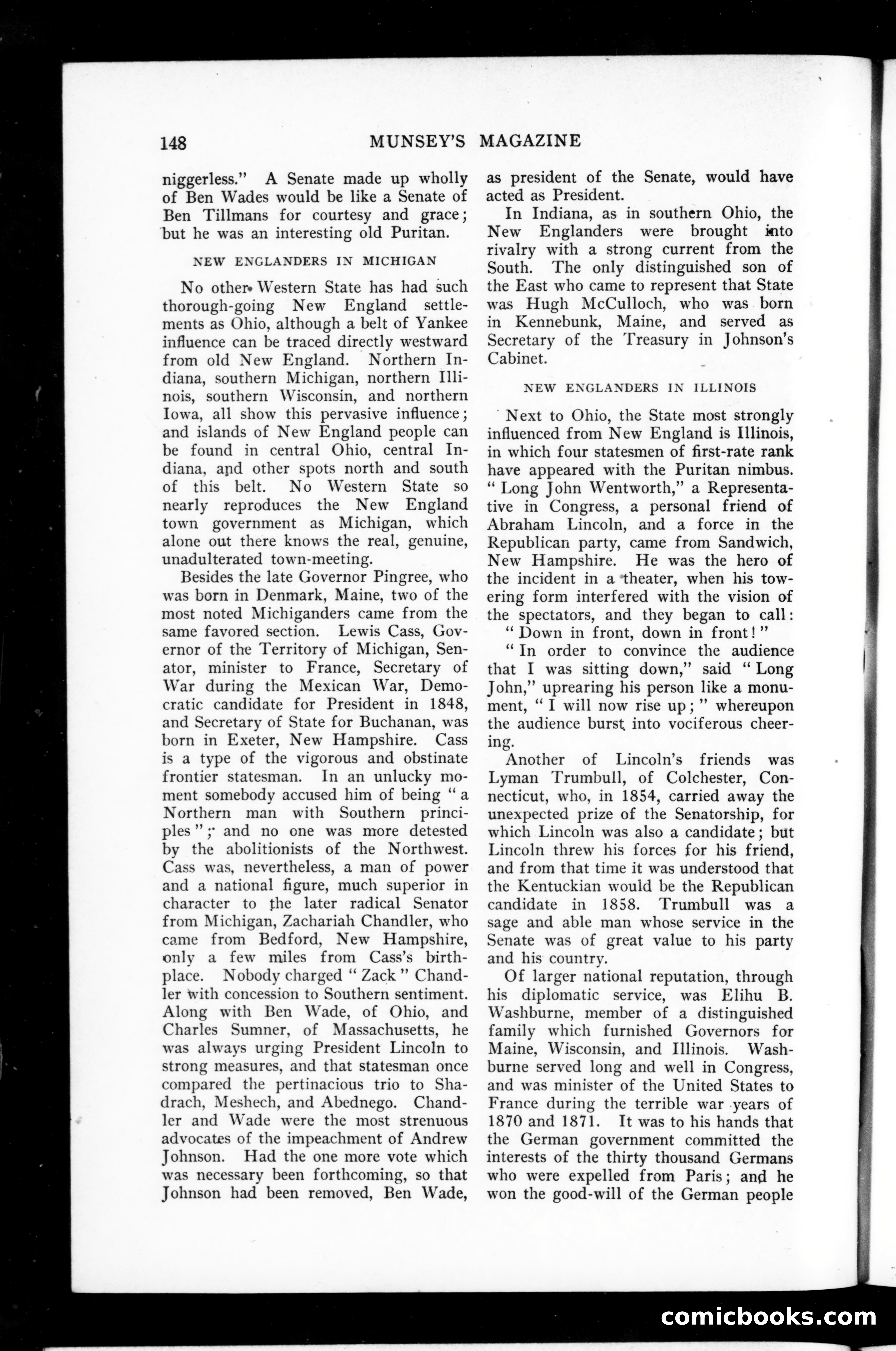 Munsey's Magazine, November 1907 — page 10 of 142