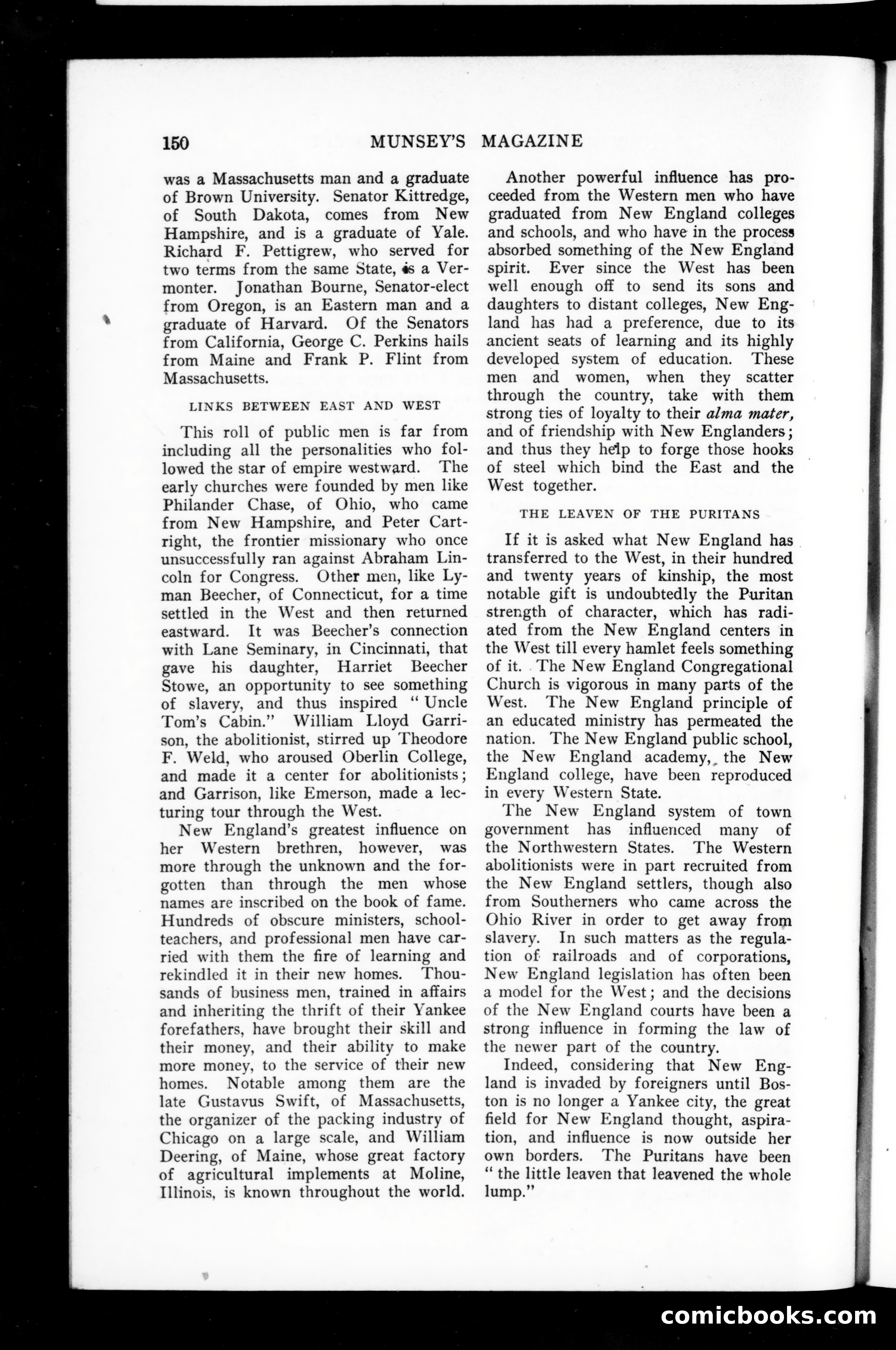 Munsey's Magazine, November 1907 — page 12 of 142