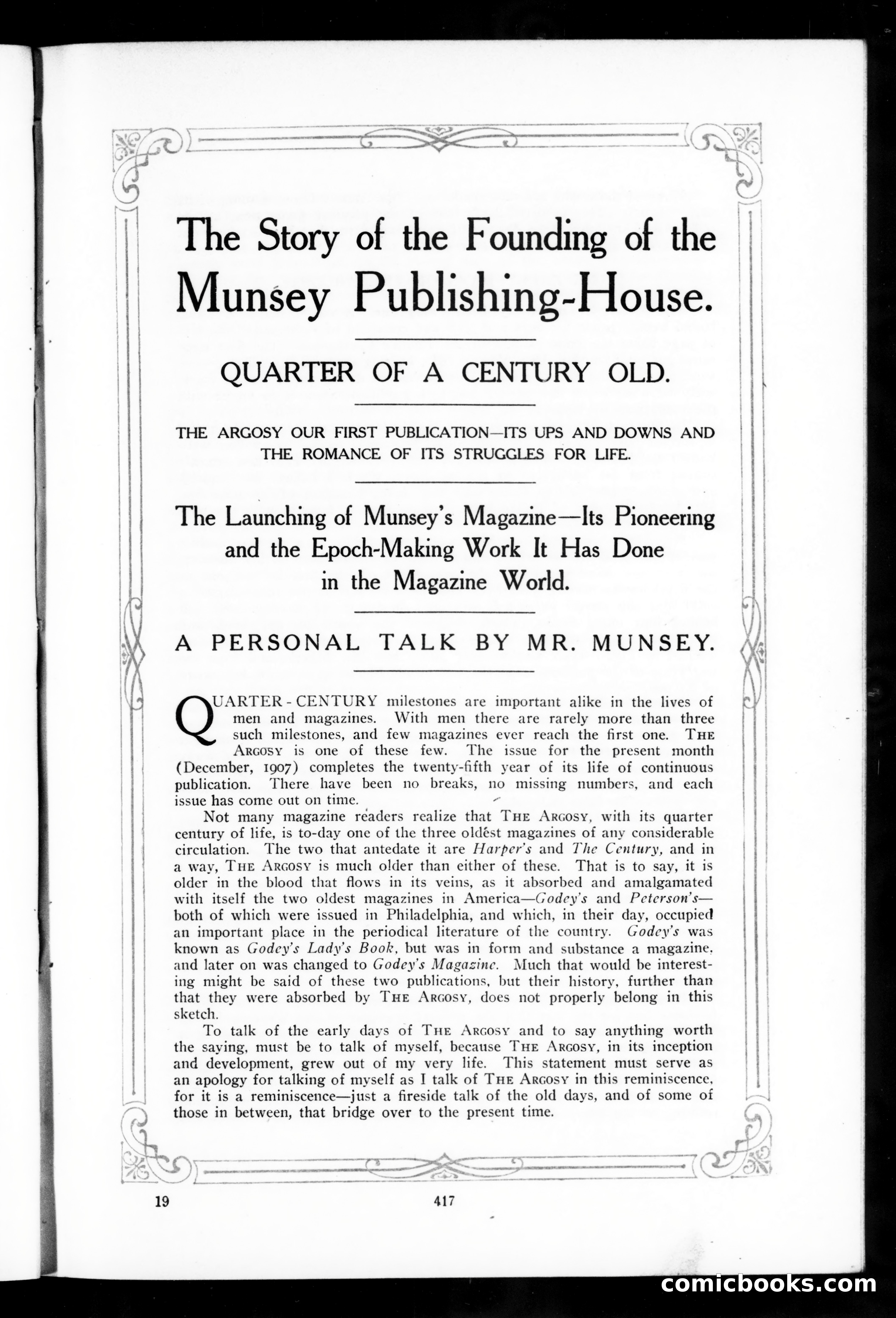 Munsey's Magazine, December 1907 — page 137 of 154