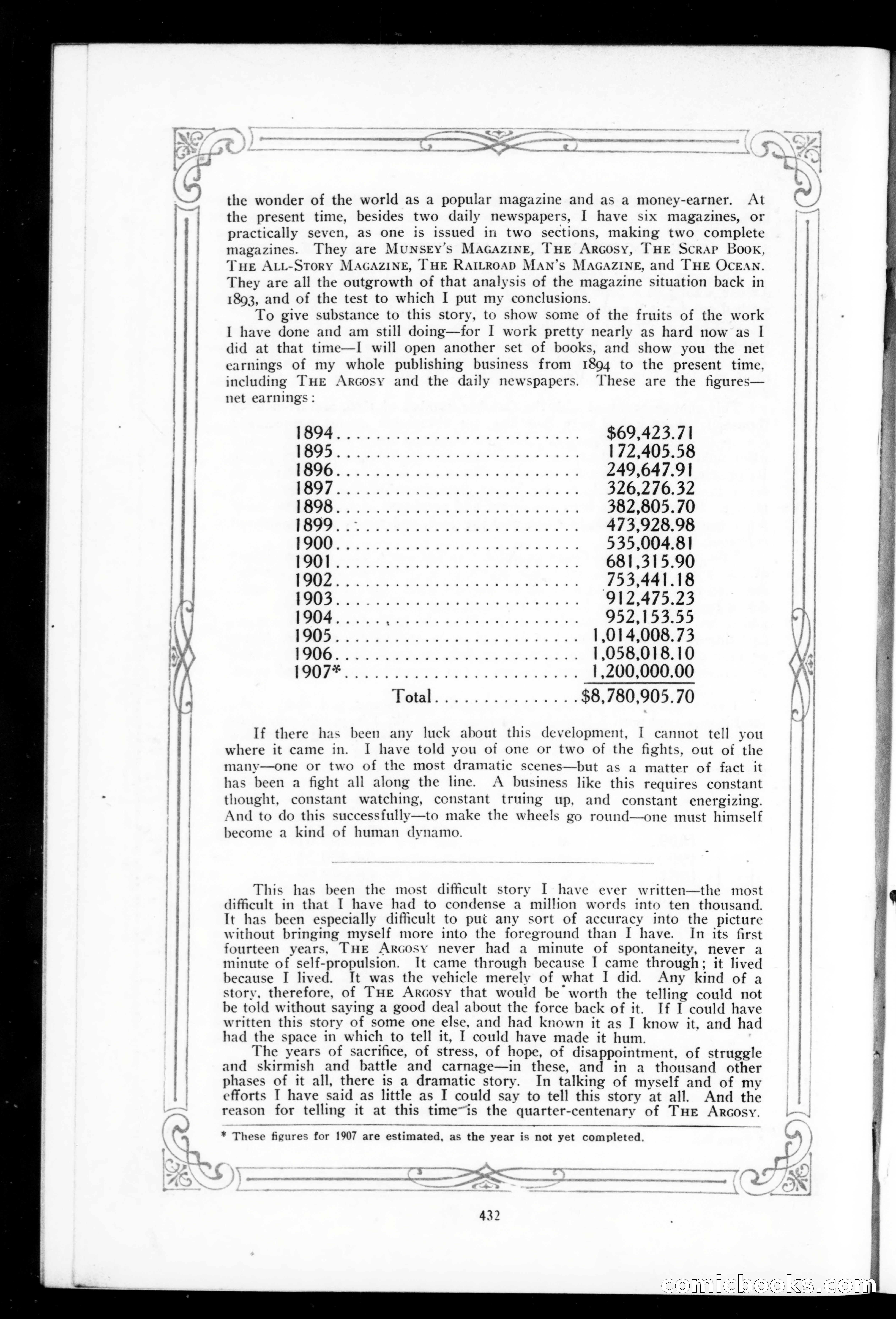 Munsey's Magazine, December 1907 — page 152 of 154