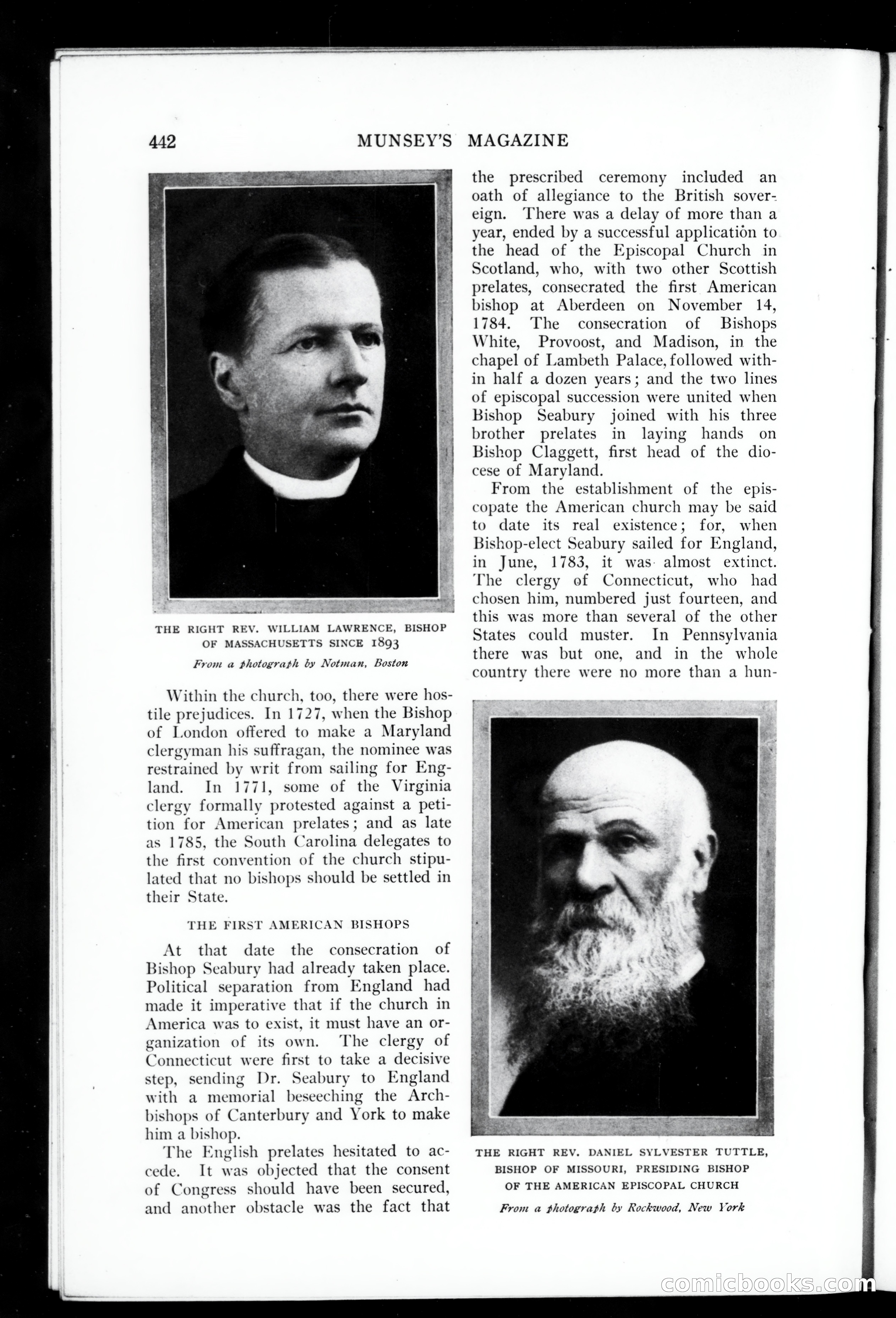 Munsey's Magazine, January 1908 — page 8 of 136