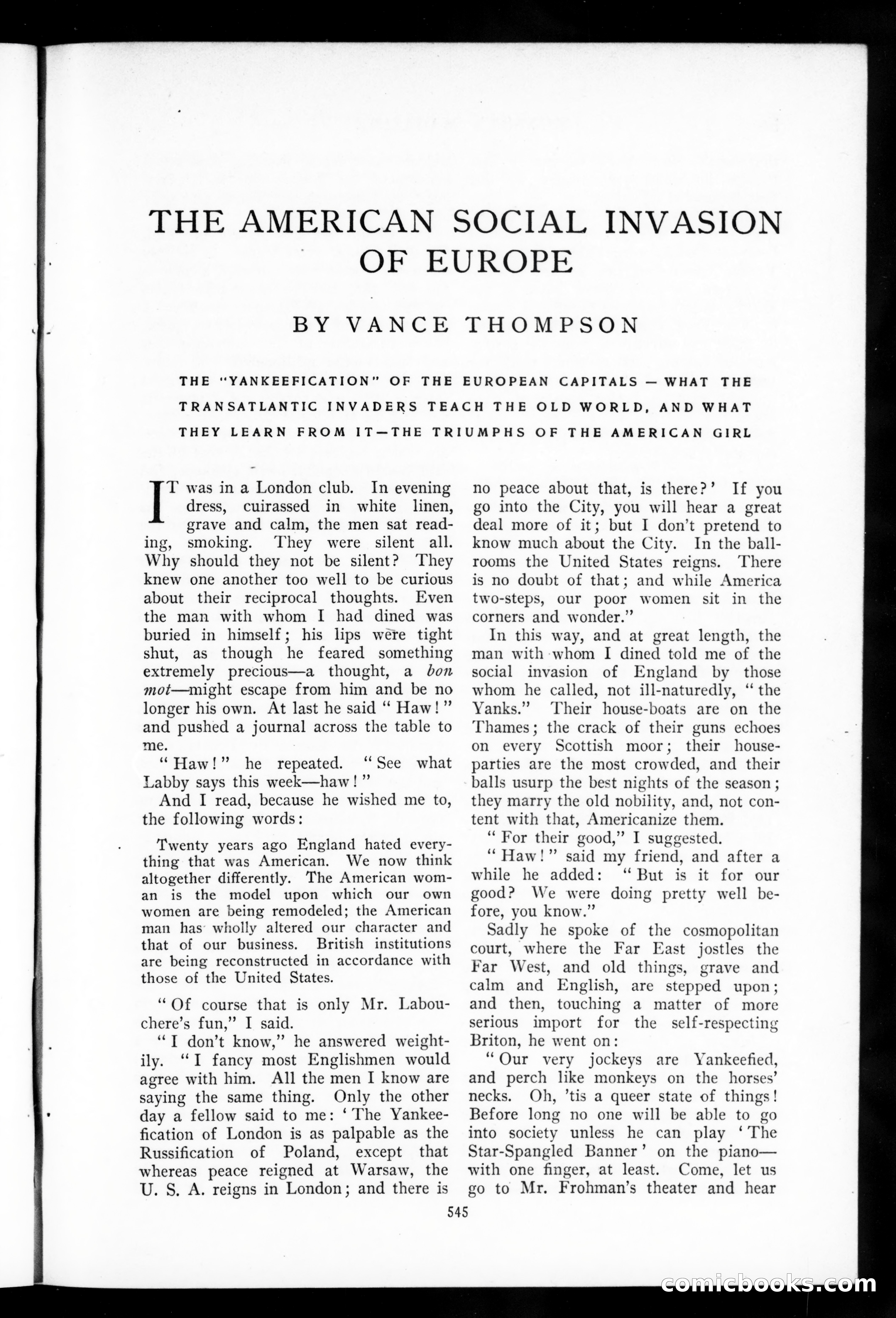 Munsey's Magazine, January 1908 — page 111 of 136