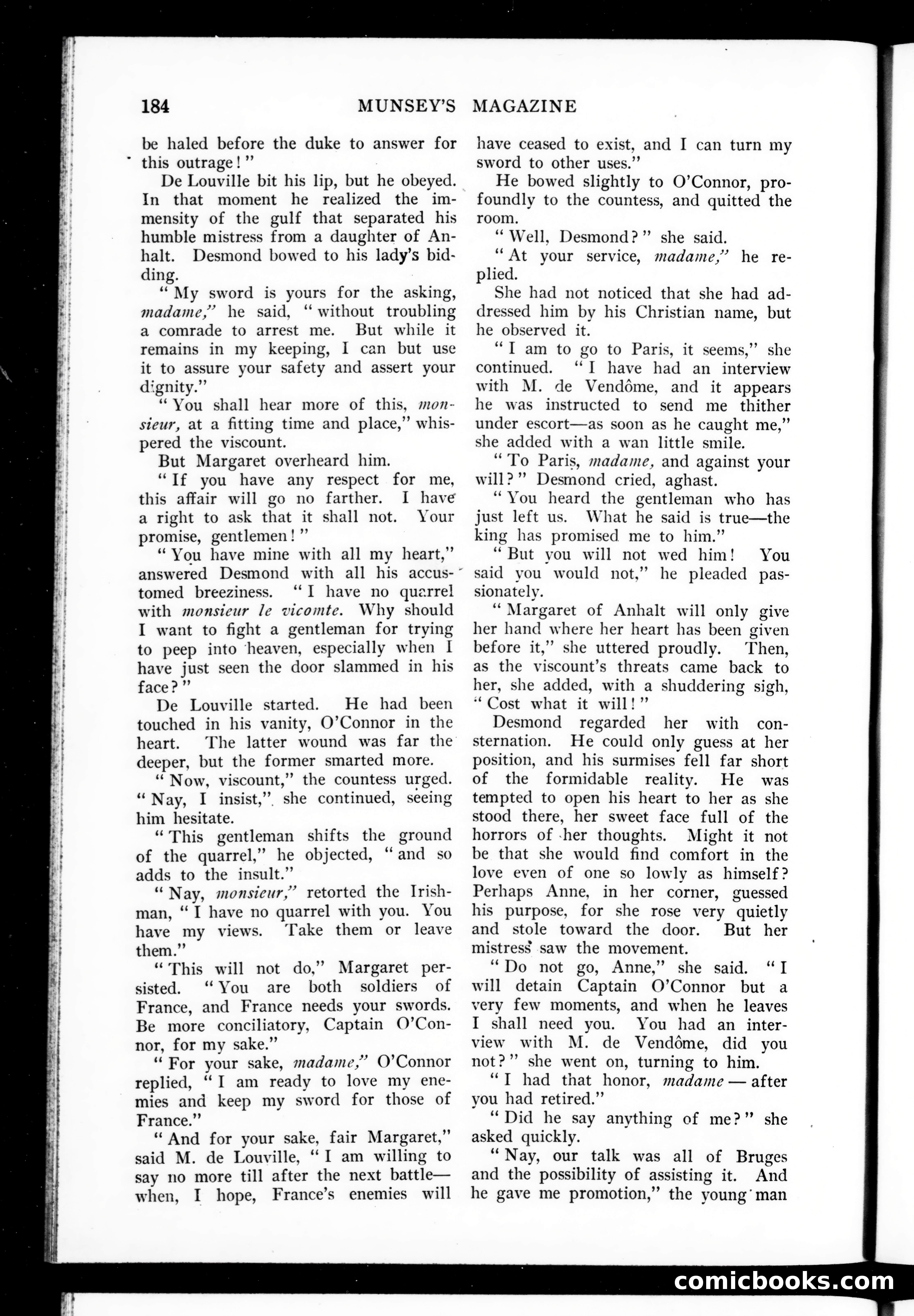 Munsey's Magazine, Vol. 40, No. 2 — page 36 of 144