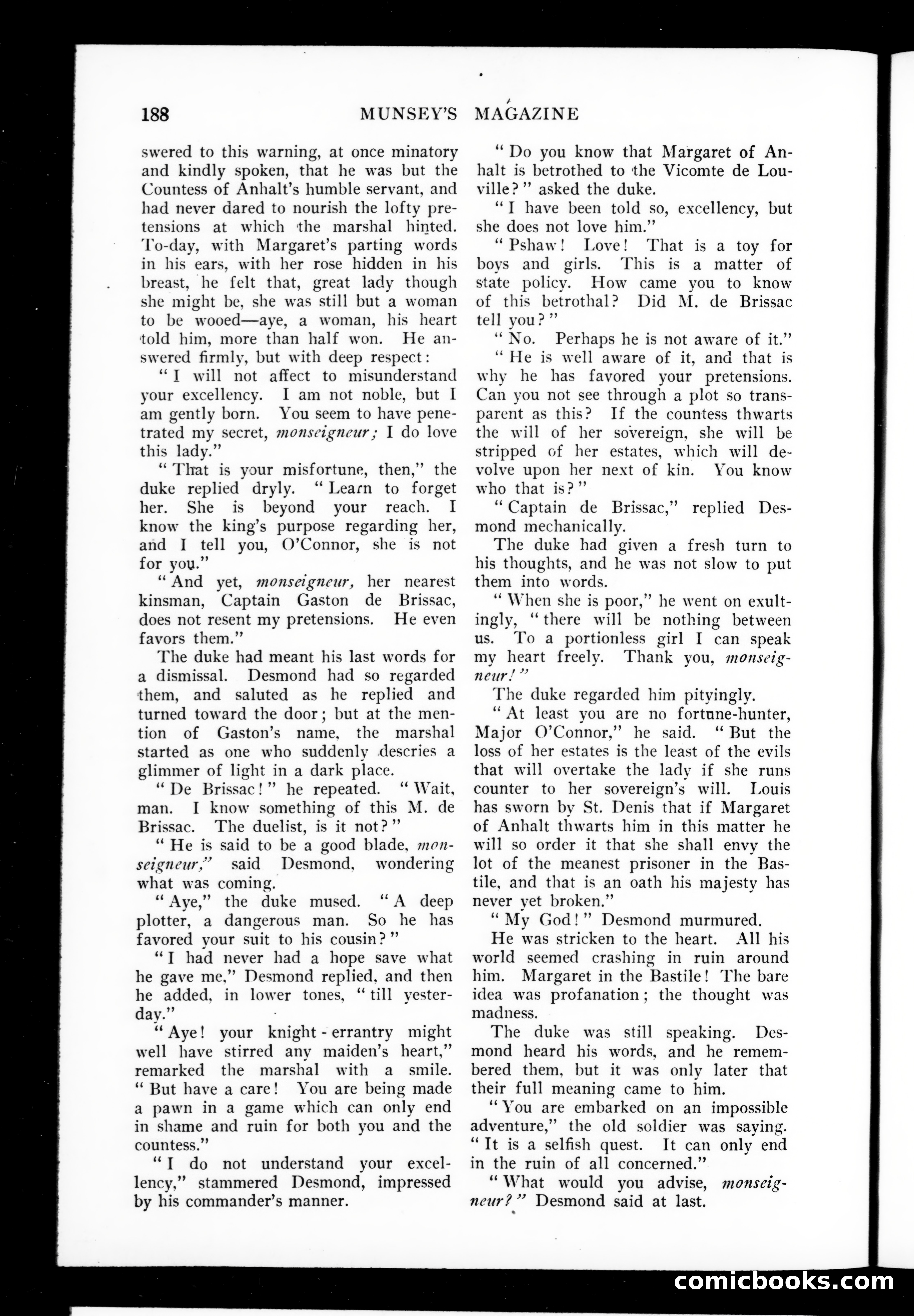 Munsey's Magazine, Vol. 40, No. 2 — page 40 of 144