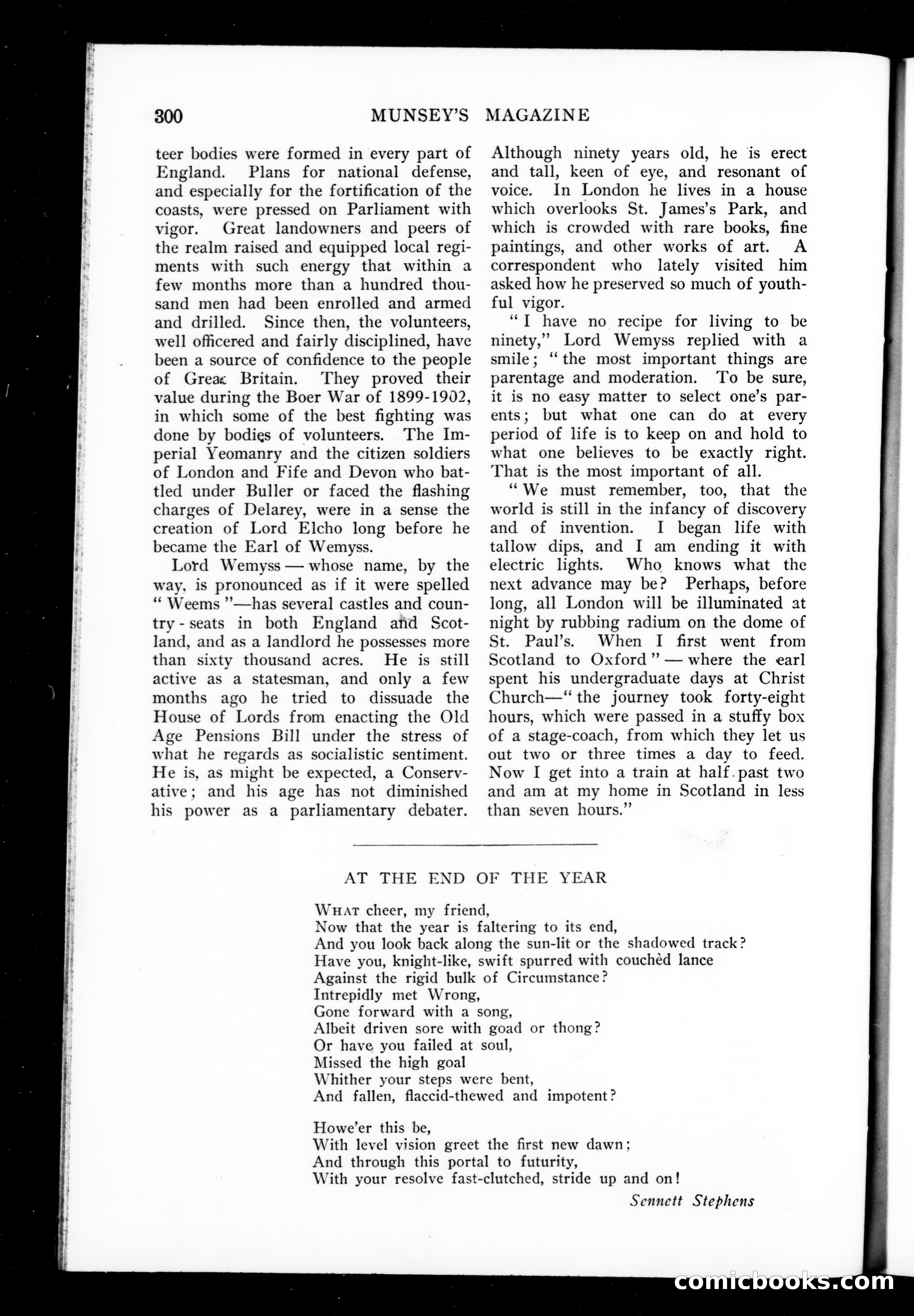 Munsey's Magazine, Vol. 40, No. 3 — page 10 of 142