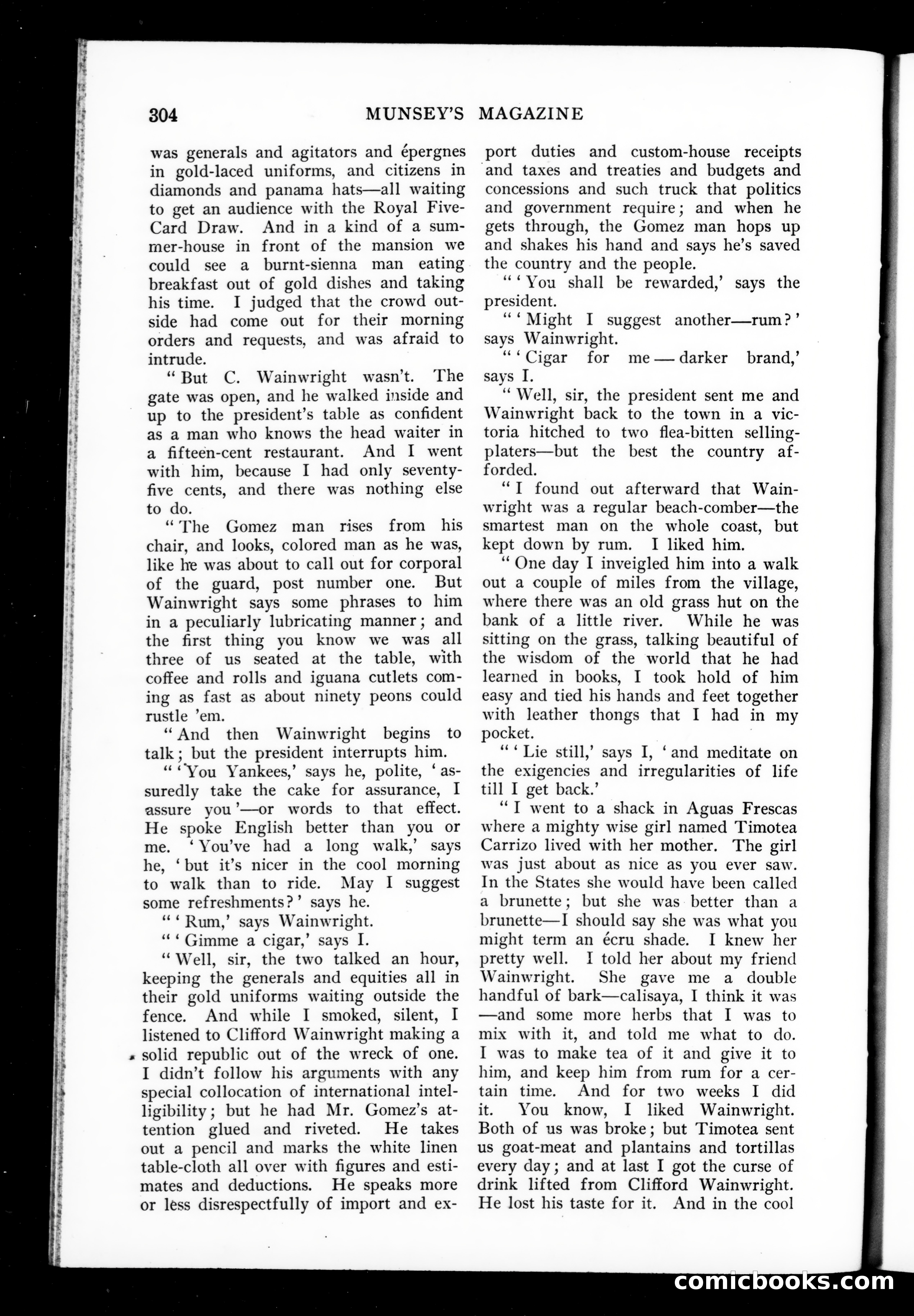 Munsey's Magazine, Vol. 40, No. 3 — page 14 of 142