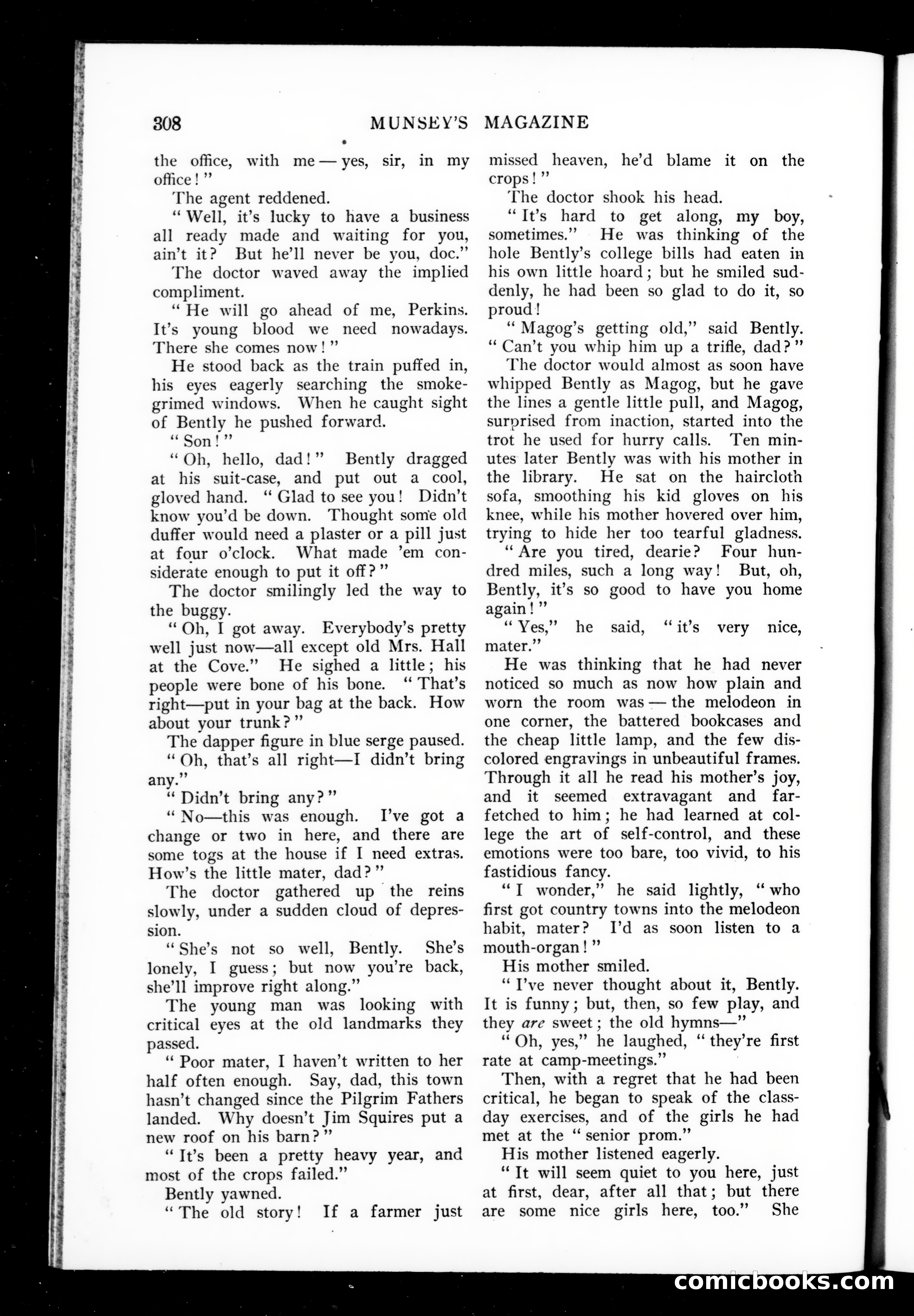 Munsey's Magazine, Vol. 40, No. 3 — page 18 of 142