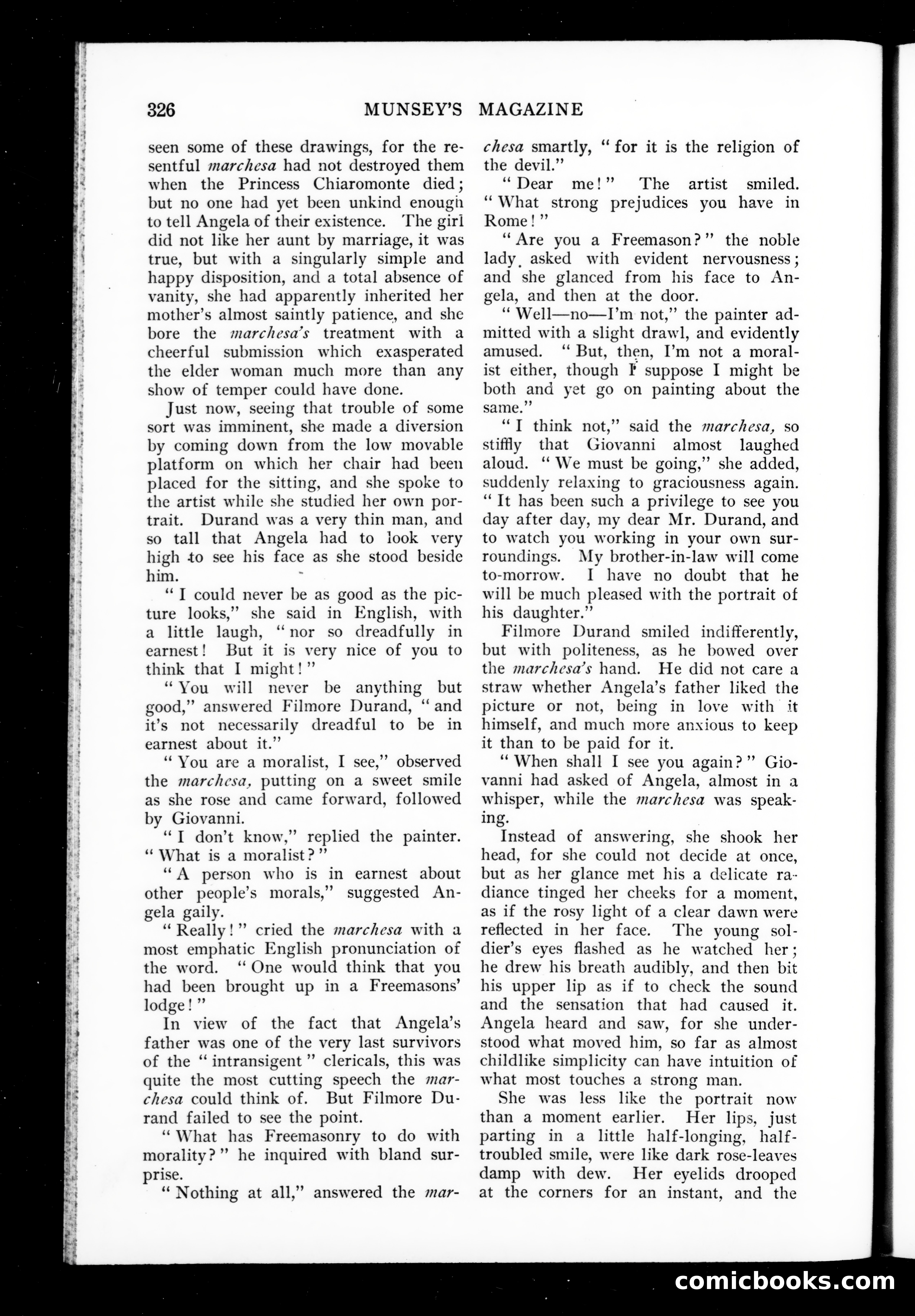 Munsey's Magazine, Vol. 40, No. 3 — page 36 of 142