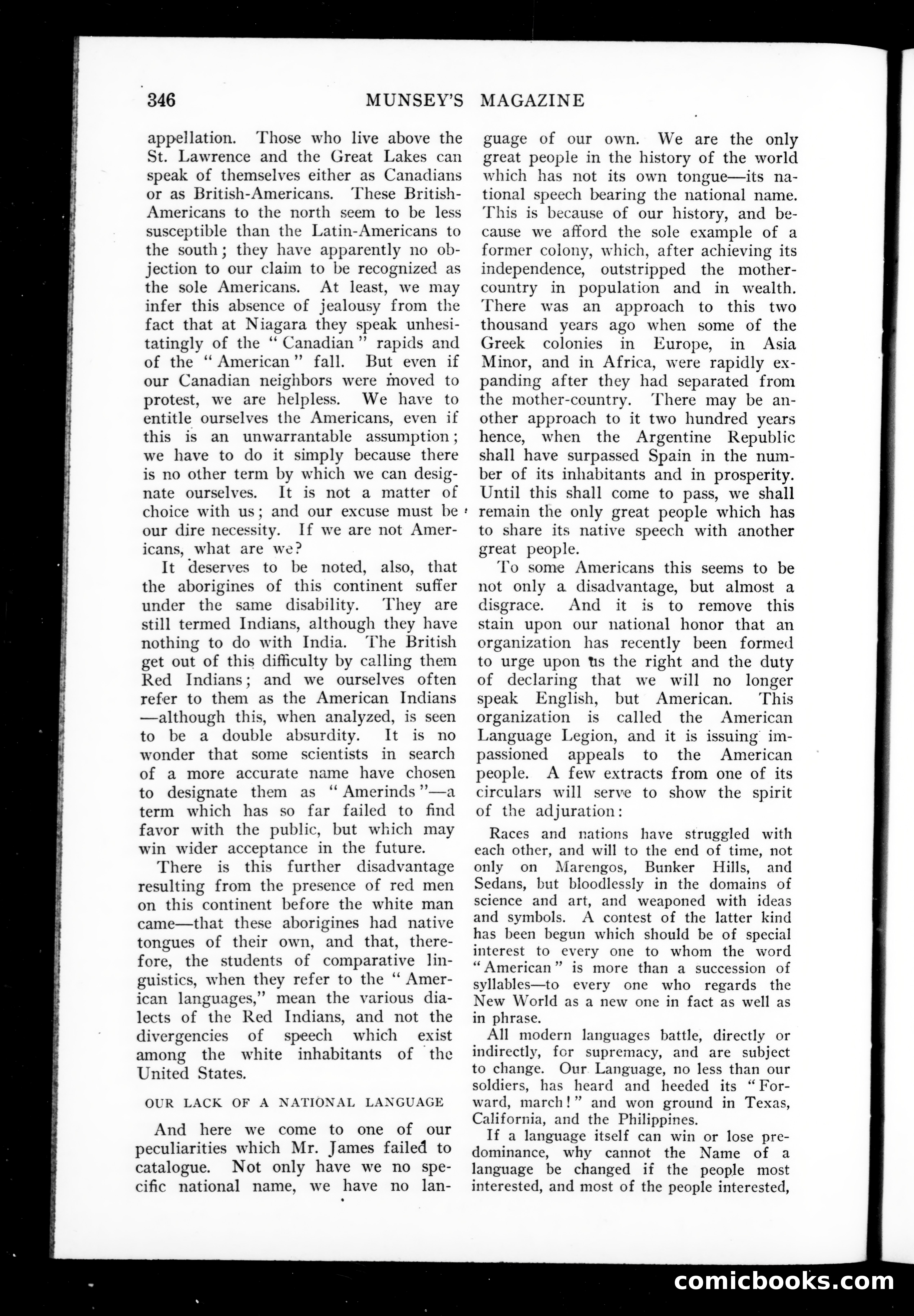 Munsey's Magazine, Vol. 40, No. 3 — page 56 of 142