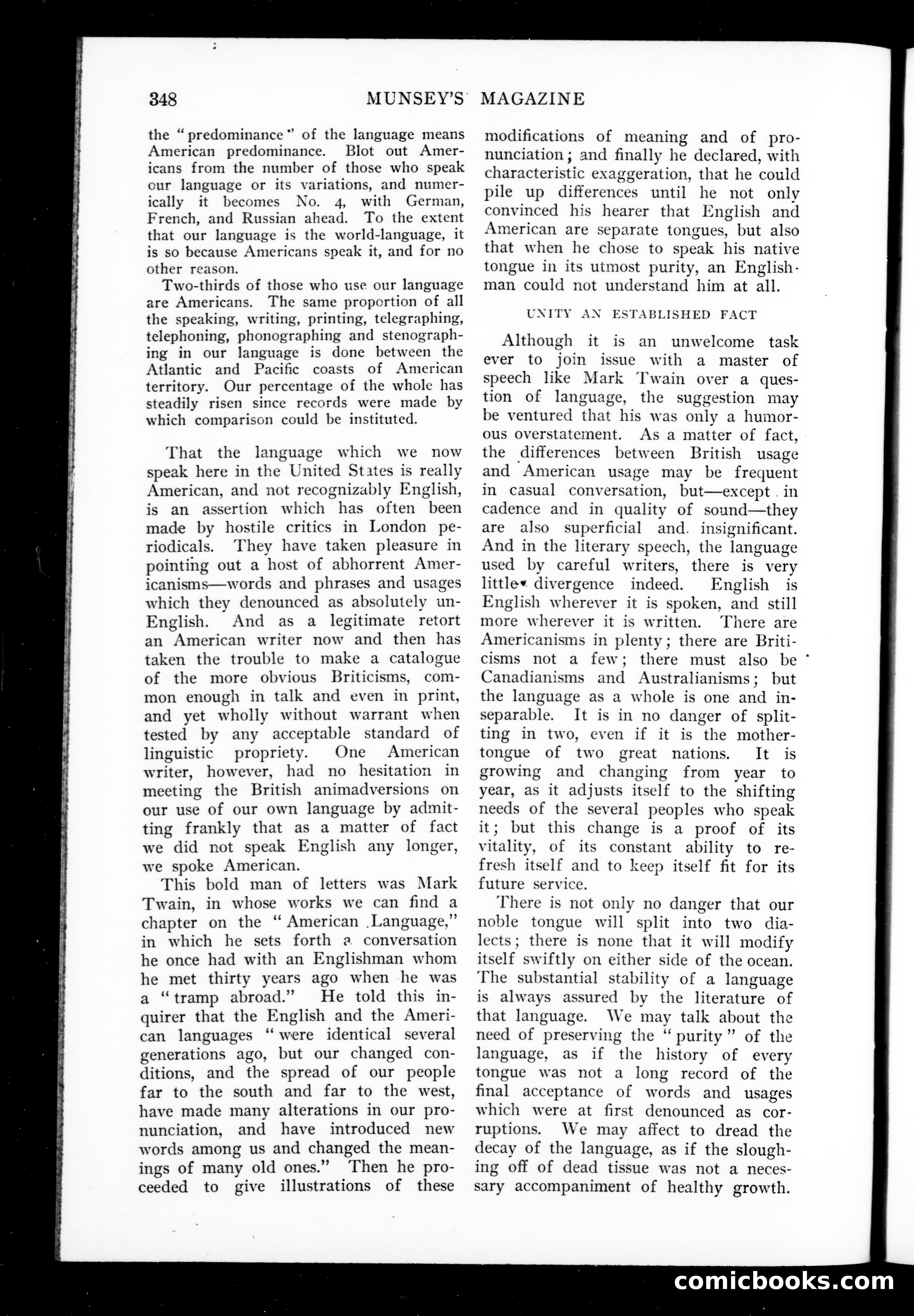 Munsey's Magazine, Vol. 40, No. 3 — page 58 of 142