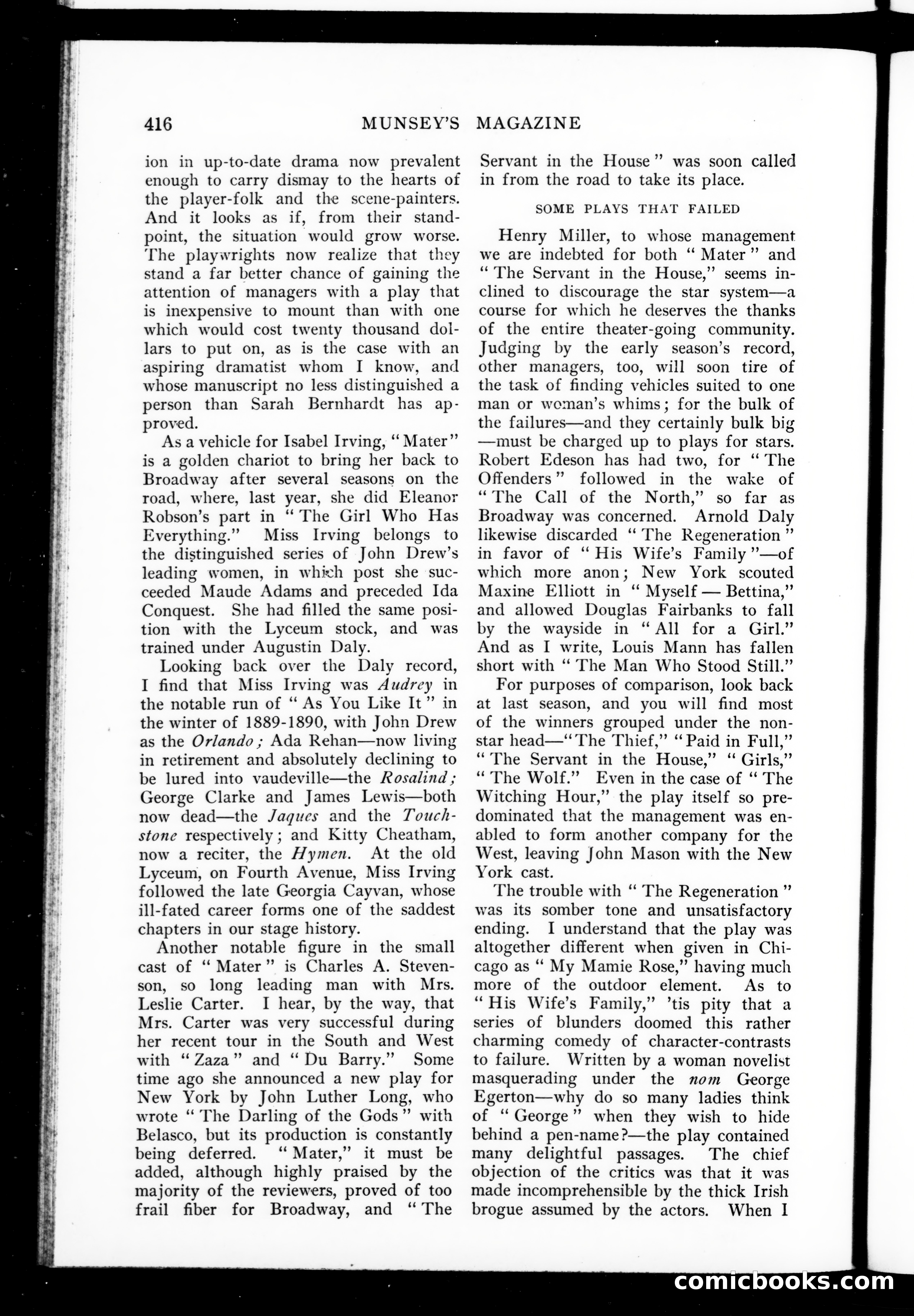 Munsey's Magazine, Vol. 40, No. 3 — page 126 of 142