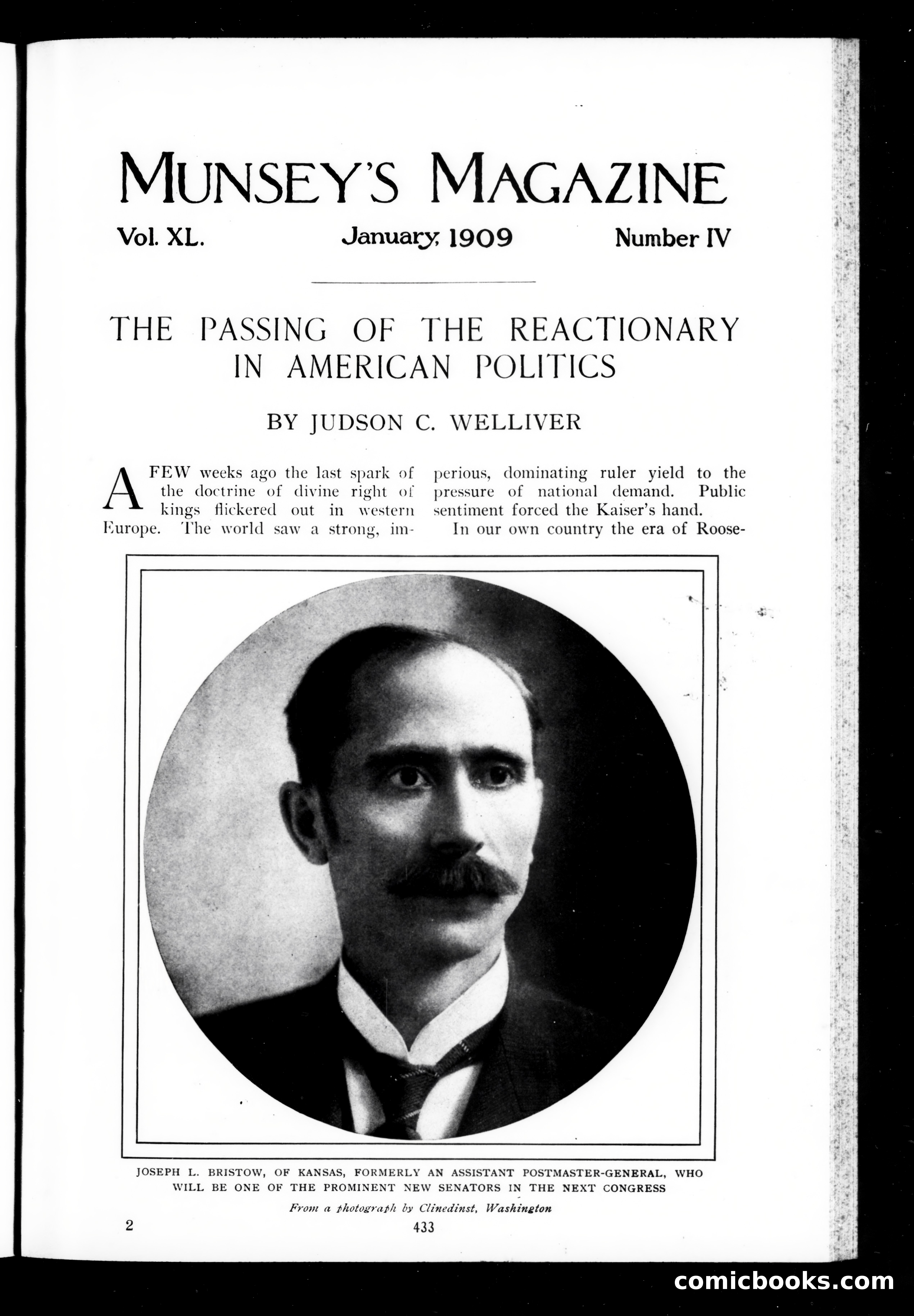 Munsey's Magazine, January 1909 — page 1 of 156