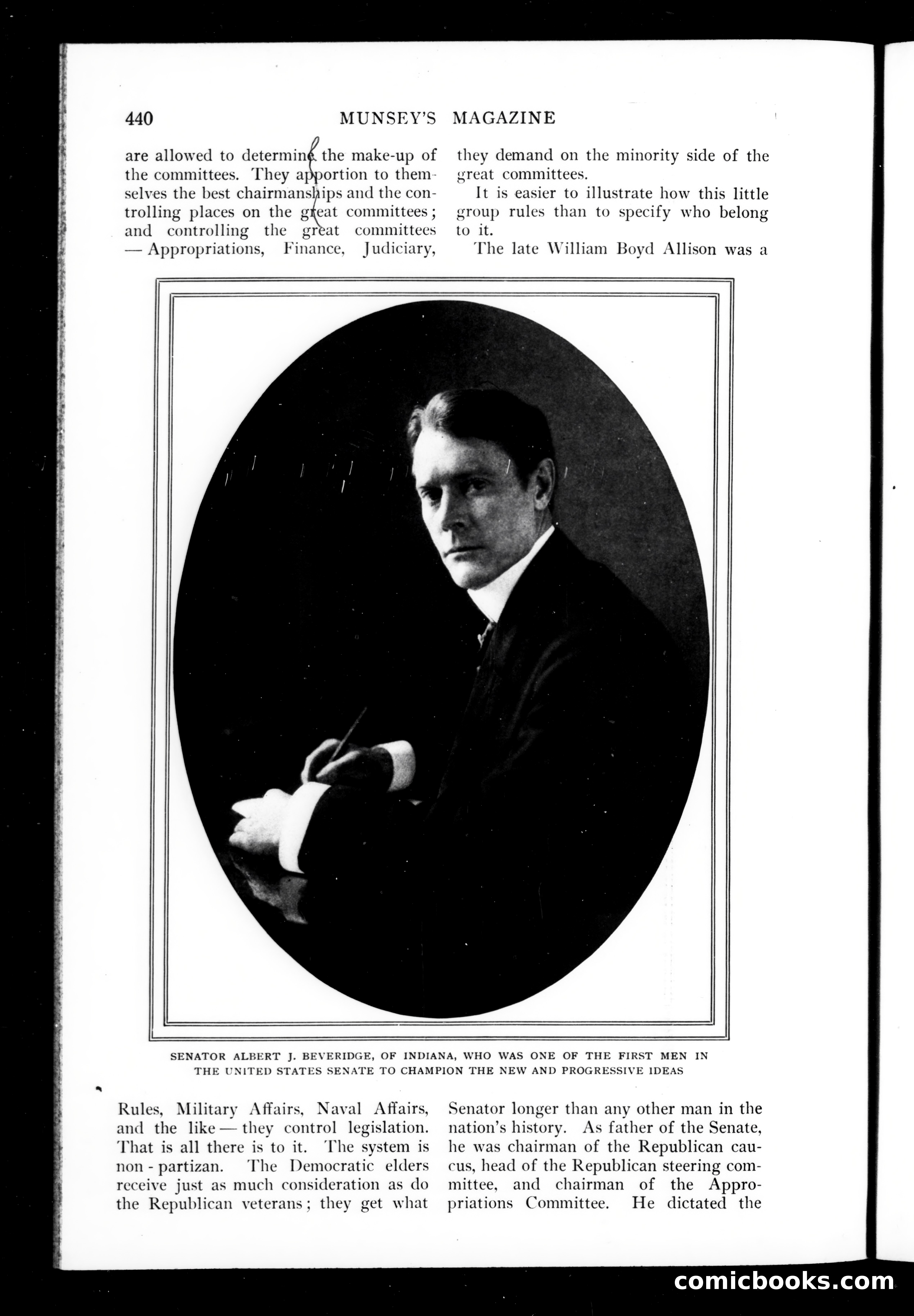 Munsey's Magazine, January 1909 — page 8 of 156