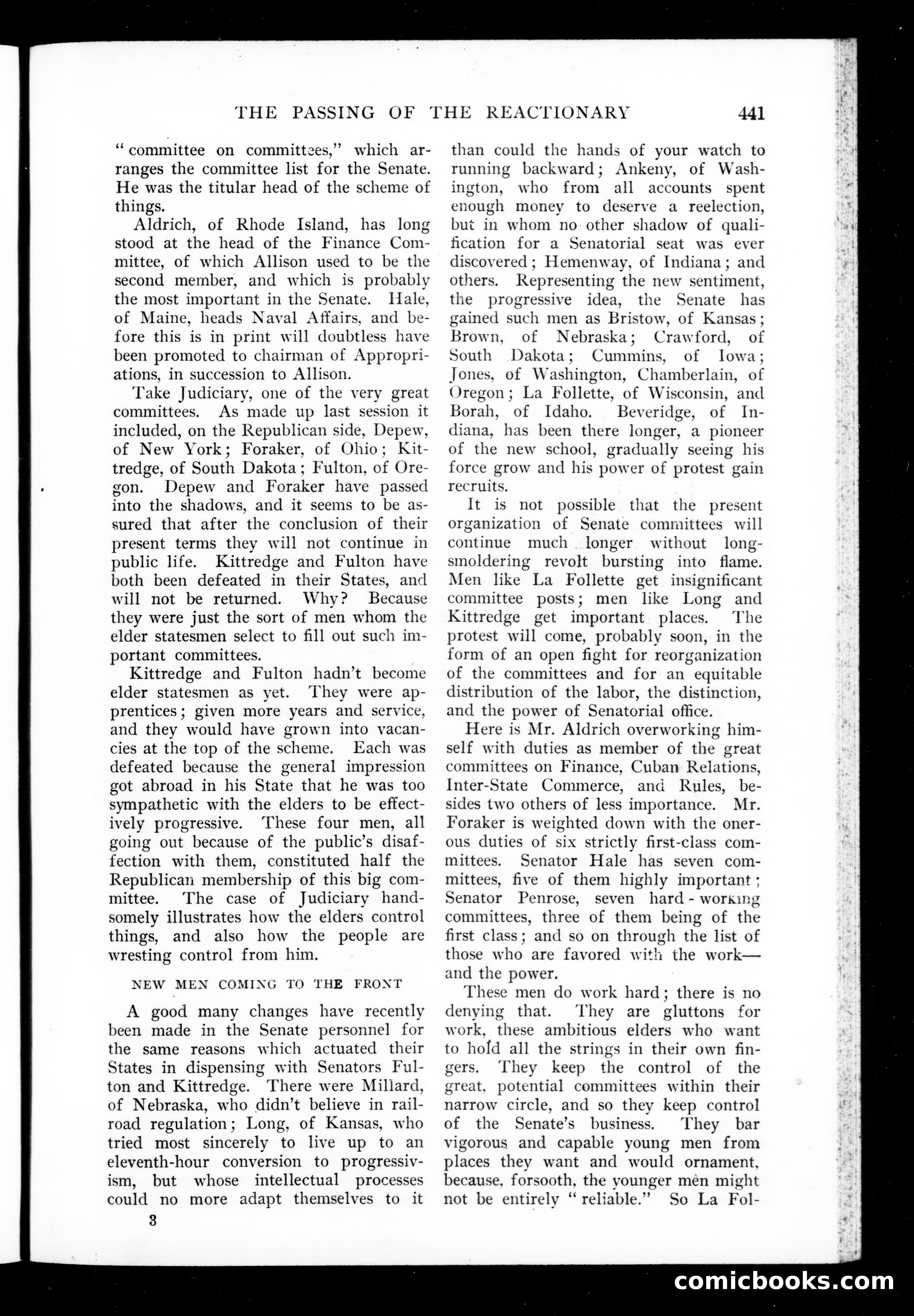Munsey's Magazine, January 1909 — page 9 of 156